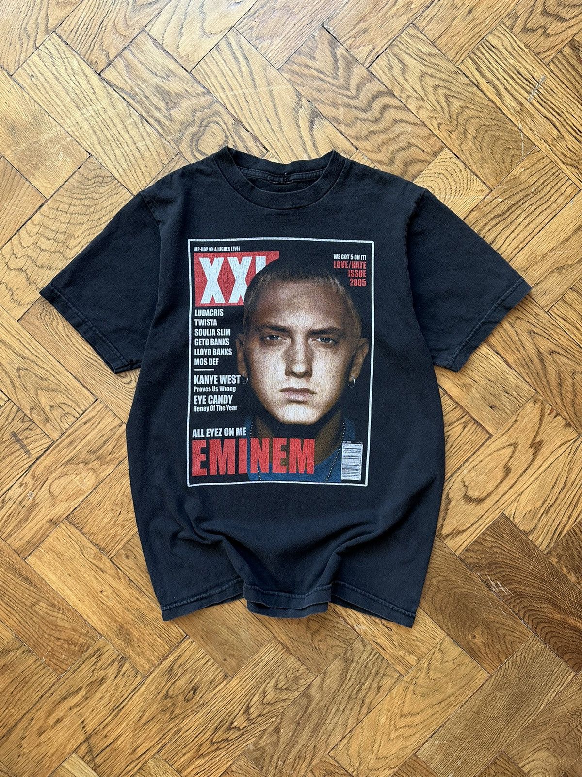 Band Tees Eminem Vintage Deadstock XXL Magazine 2005 RAP TEE Size US M / EU 48-50 / 2 - 2 Thumbnail
