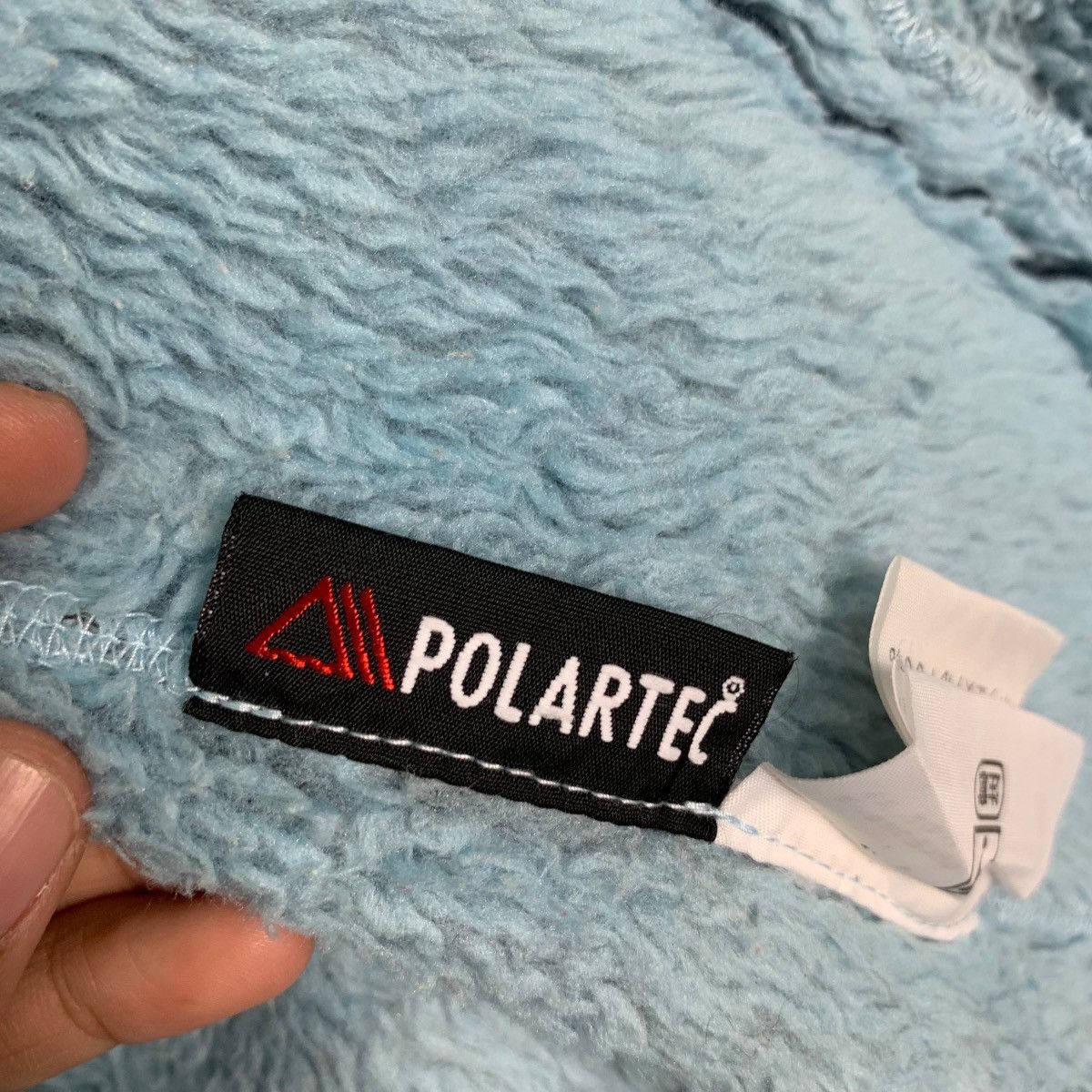 Polartec × The North Face THE NORTH FACE Polartec Light Blue Fleece Jacket #0988-C44 Size US M / EU 48-50 / 2 - 17 Thumbnail