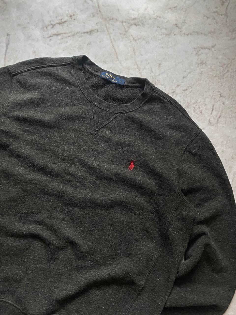 Polo Ralph Lauren × RRL Ralph Lauren Vintage Polo Ralph Lauren Luxury Sweatshirt Fleece Pullover Size US L / EU 52-54 / 3 - 2 Thumbnail