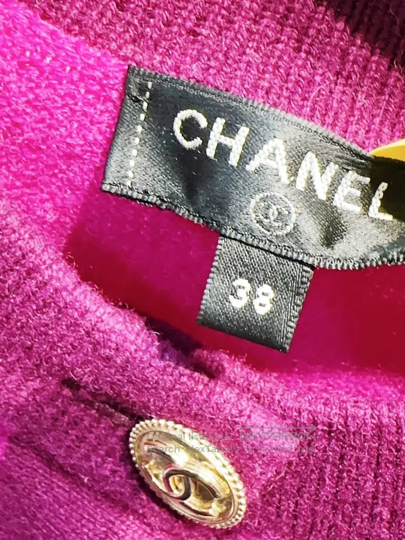 Chanel Chanel 20A early autumn handicraft workshop pink purple da Size XS / US 0-2 / IT 36-38 - 5 Thumbnail