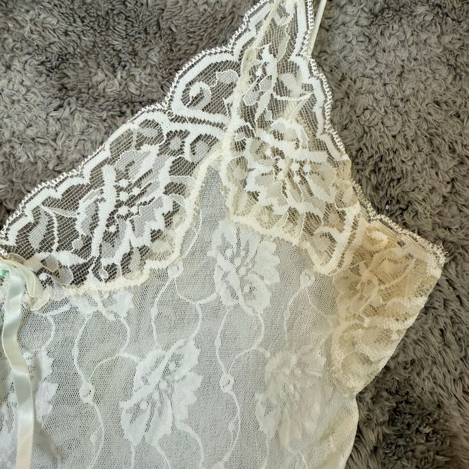 Victoria's Secret Victoria Secret VTG Gold Label Stretch Lace Slip Gown Dress Size M / US 6-8 / IT 42-44 - 6 Thumbnail