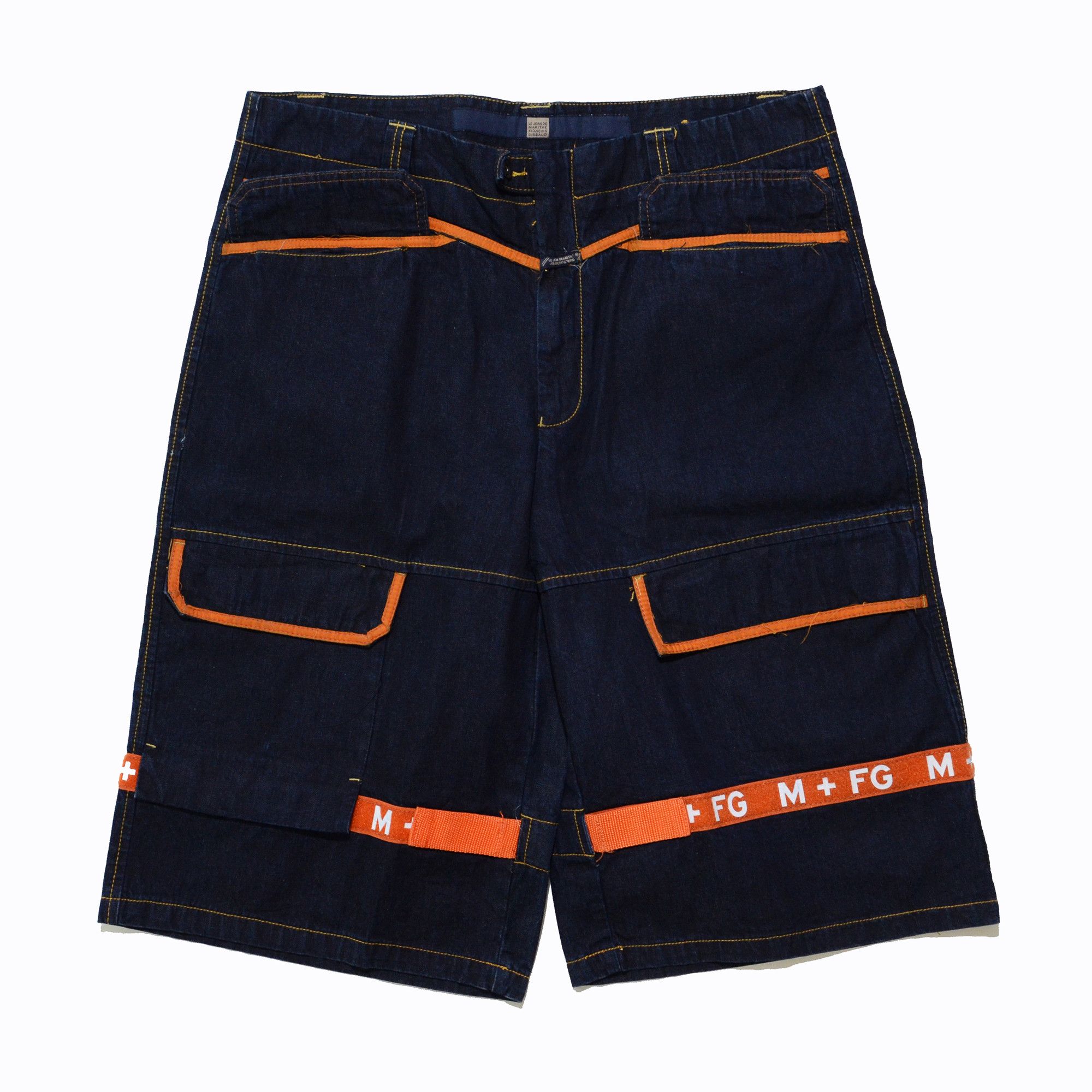 Marithe + Francois Girbaud M+FG W38 Cargo Jorts Hiphop Y2K 2006 Craft Size US 38 / EU 54 - 1 Thumbnail
