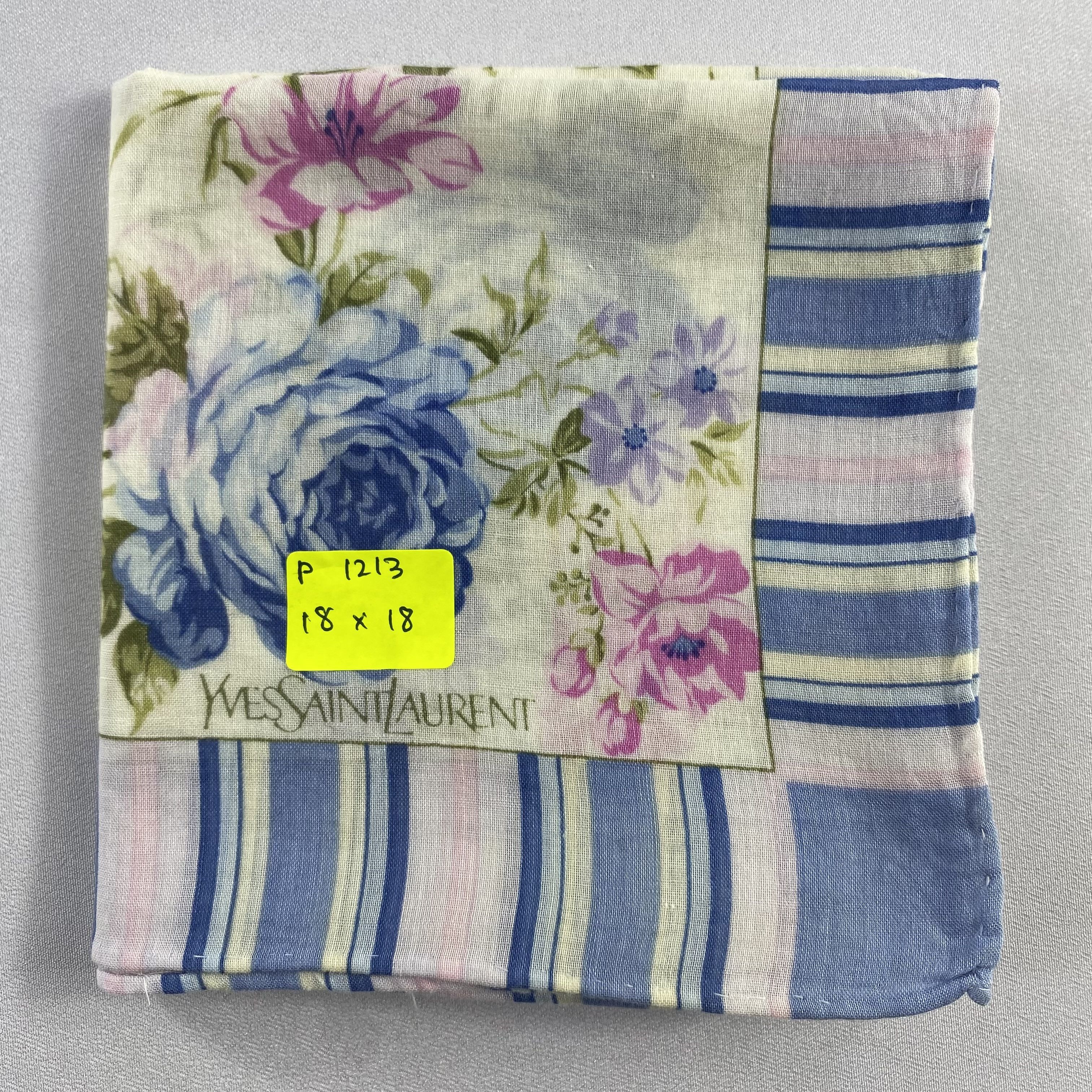 Vintage Yves Saint Laurent Handkerchief / Neckerchief-P1213 Size ONE SIZE - 5 Thumbnail