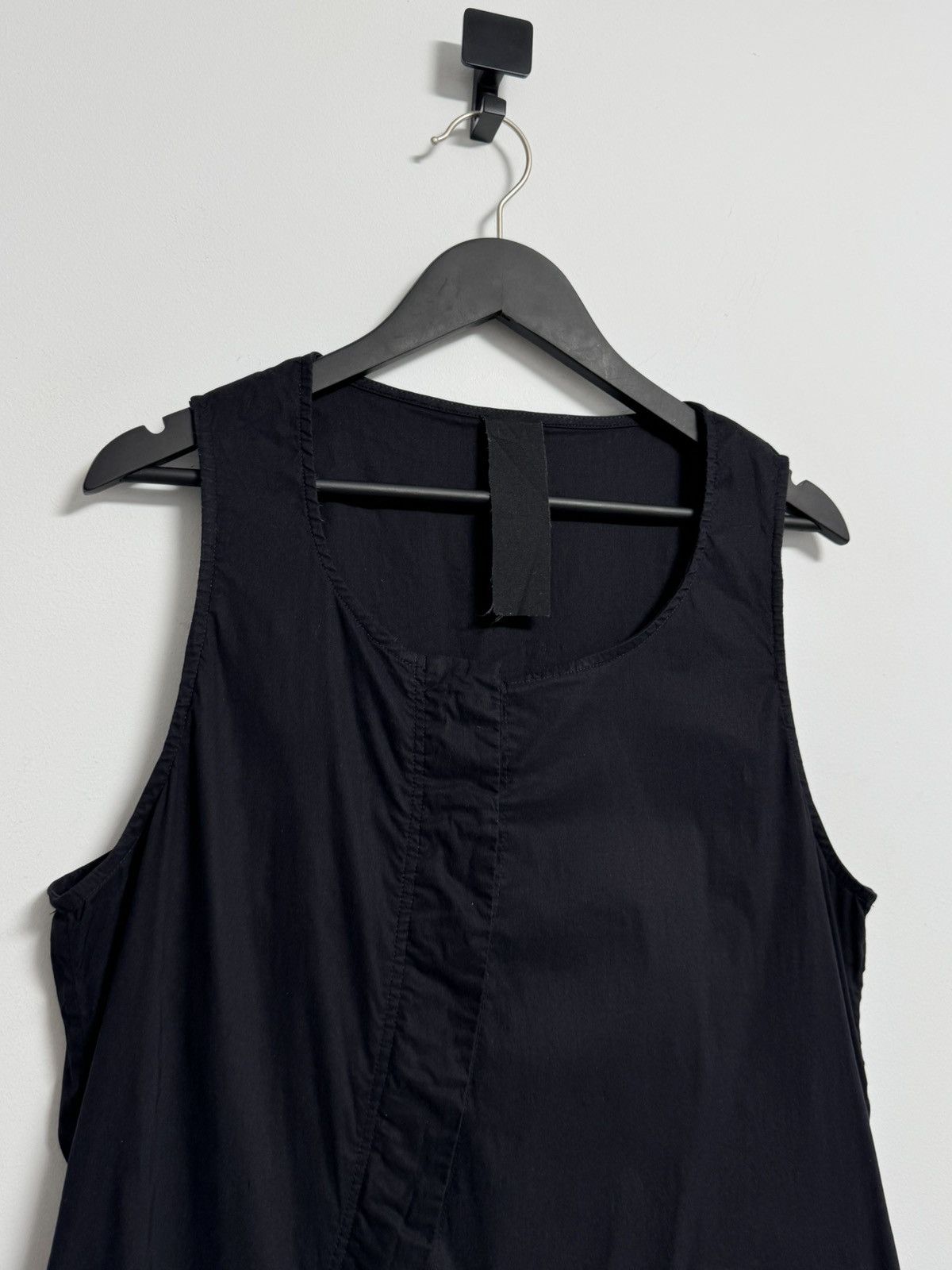 Rundholz RUNDHOLZ DIP ASYMMETRIC BUTTON-DOWN SLEEVELESS JUMPSUIT Size L / US 10 / IT 46 - 2 Thumbnail