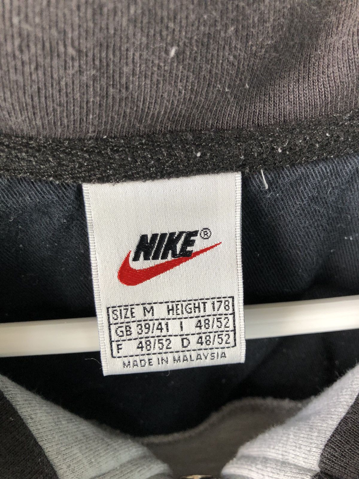 Nike × Vintage Nike vintage 00s Big logo swoosh Sweatshirt Size US M / EU 48-50 / 2 - 6 Thumbnail