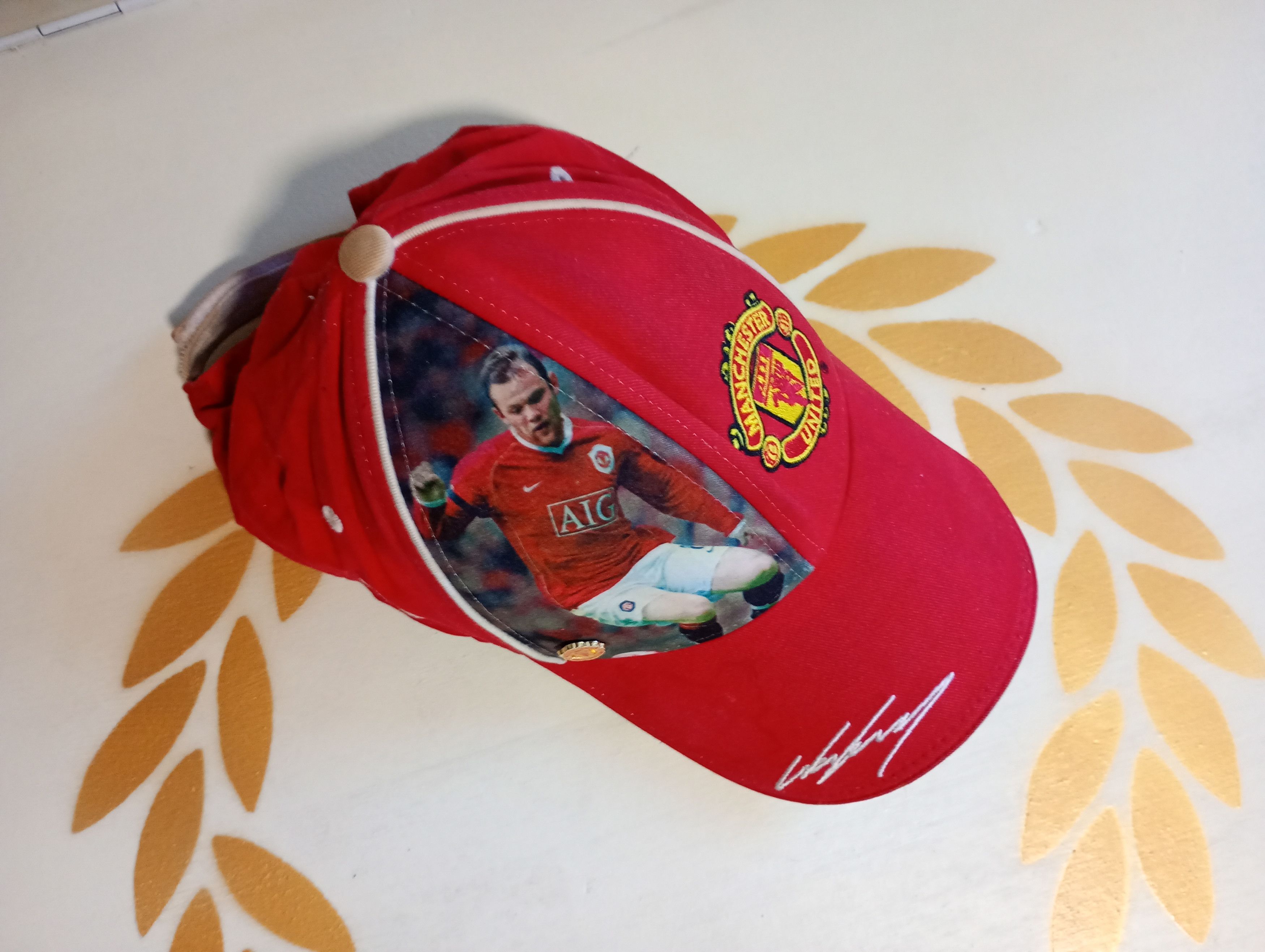 Other Manchester United #8 Rooney Fan's Cap 2006-2007 Size ONE SIZE - 5 Thumbnail