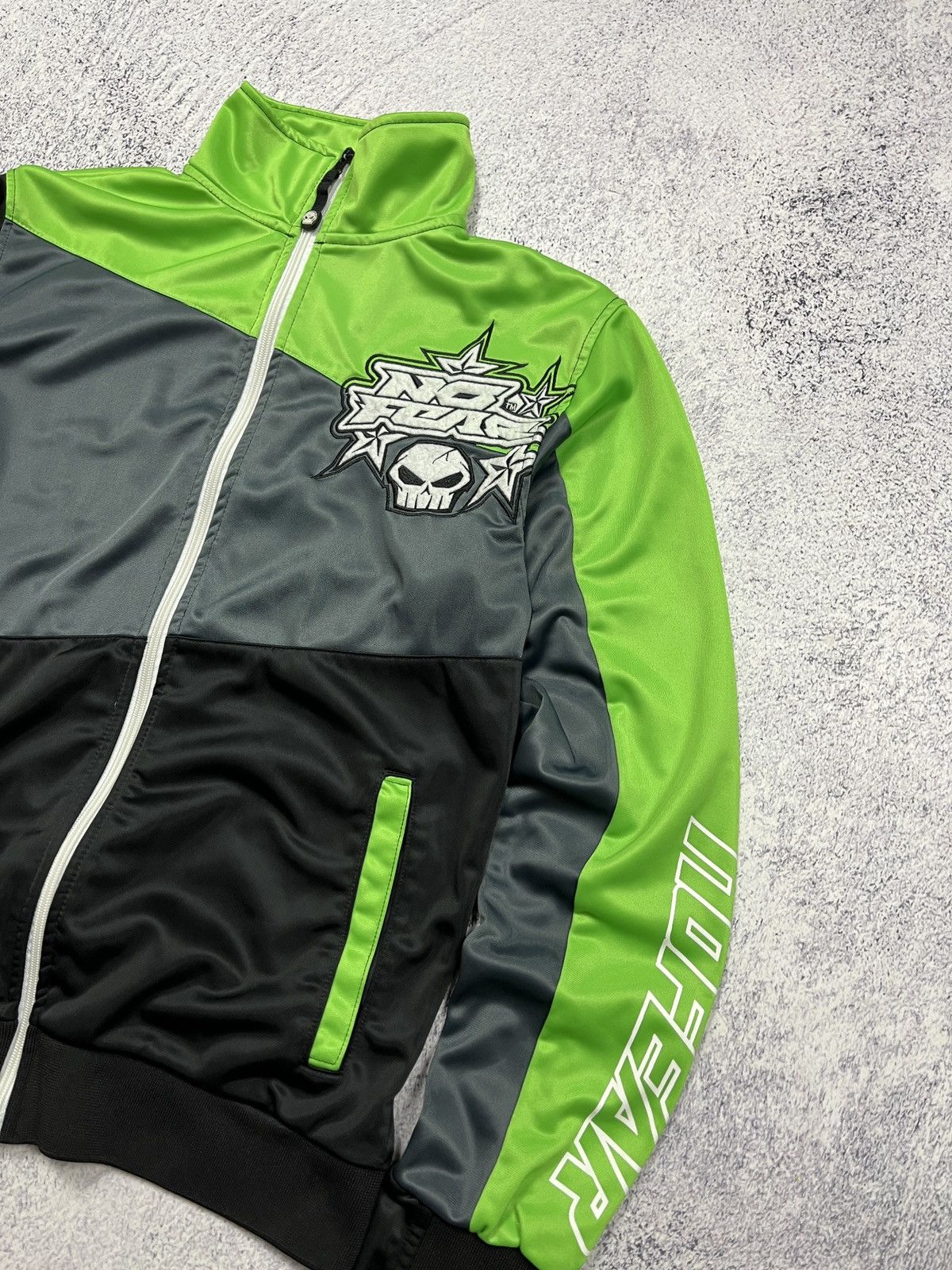 Japanese Brand No Fear Track Jacket Big Logo Hype Y2K Streetwear Size US S / EU 44-46 / 1 - 5 Thumbnail