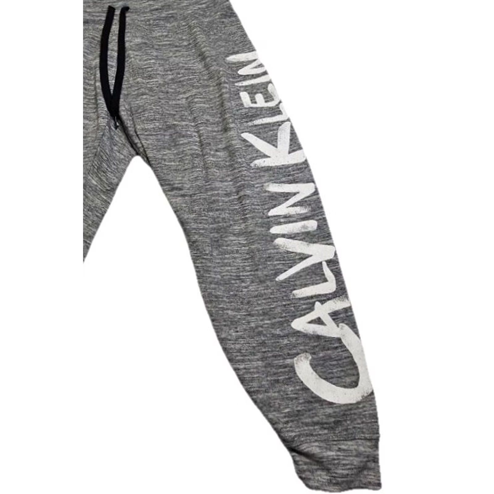 Calvin Klein Calvin Klein Performance Jogger Sweatpants Mens XL Gray Lounge Athletic Logo Size 40" / US 18 - 2 Thumbnail
