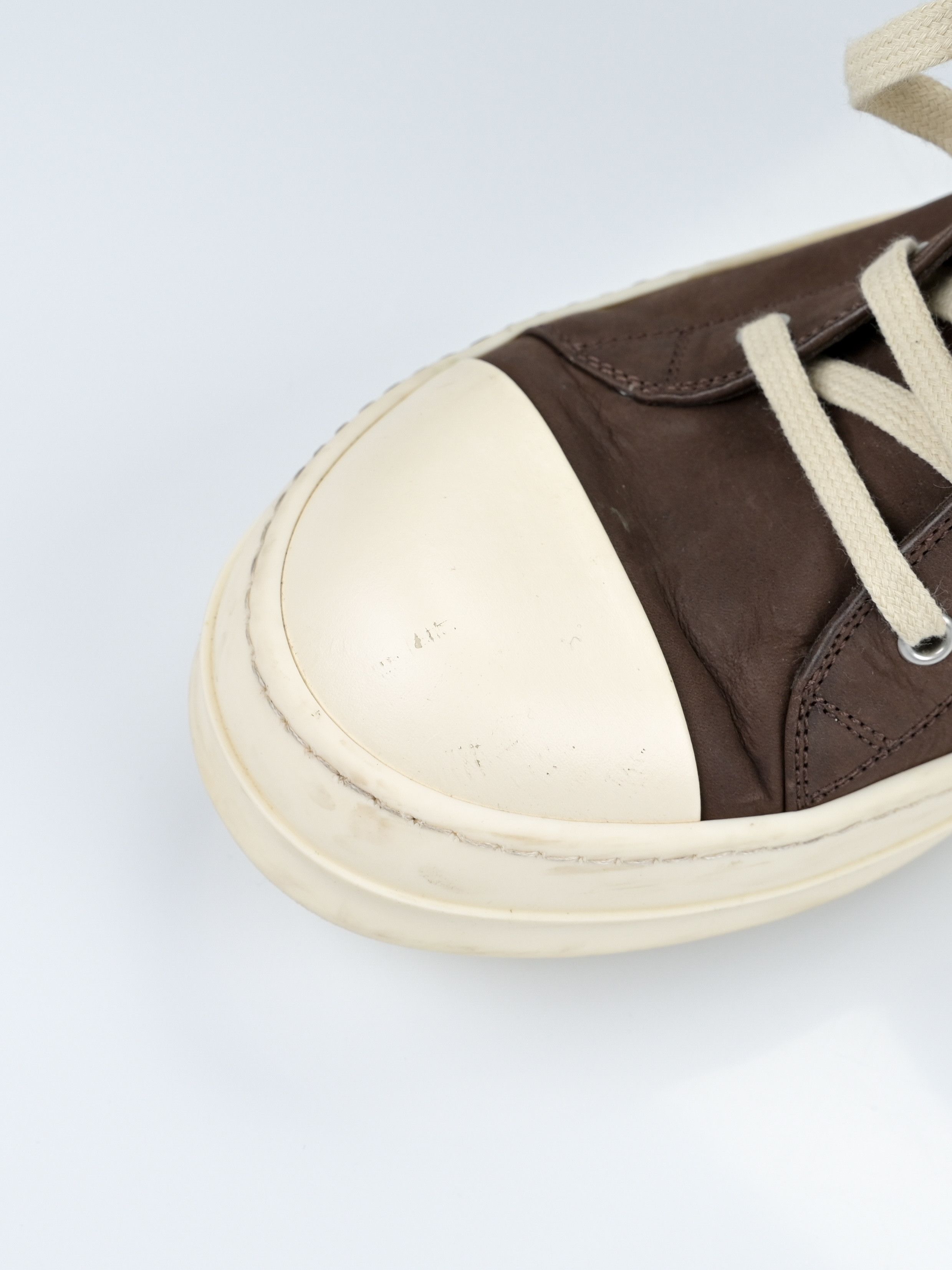 Rick Owens Mainline Leather High Top Ramones Size US 10 / EU 43 - 17 Thumbnail