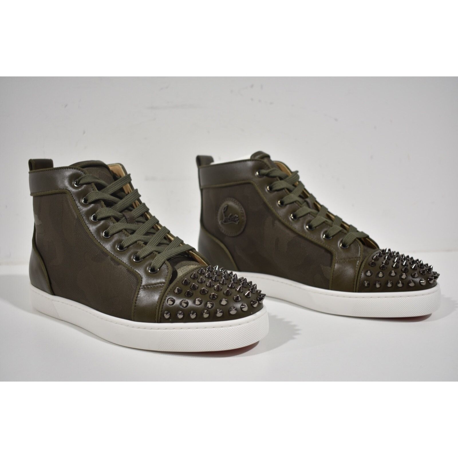 Christian Louboutin Christian Louboutin Spikes Orlato Flat High Top Sneaker 42 9 Size US 9 / EU 42 - 4 Thumbnail