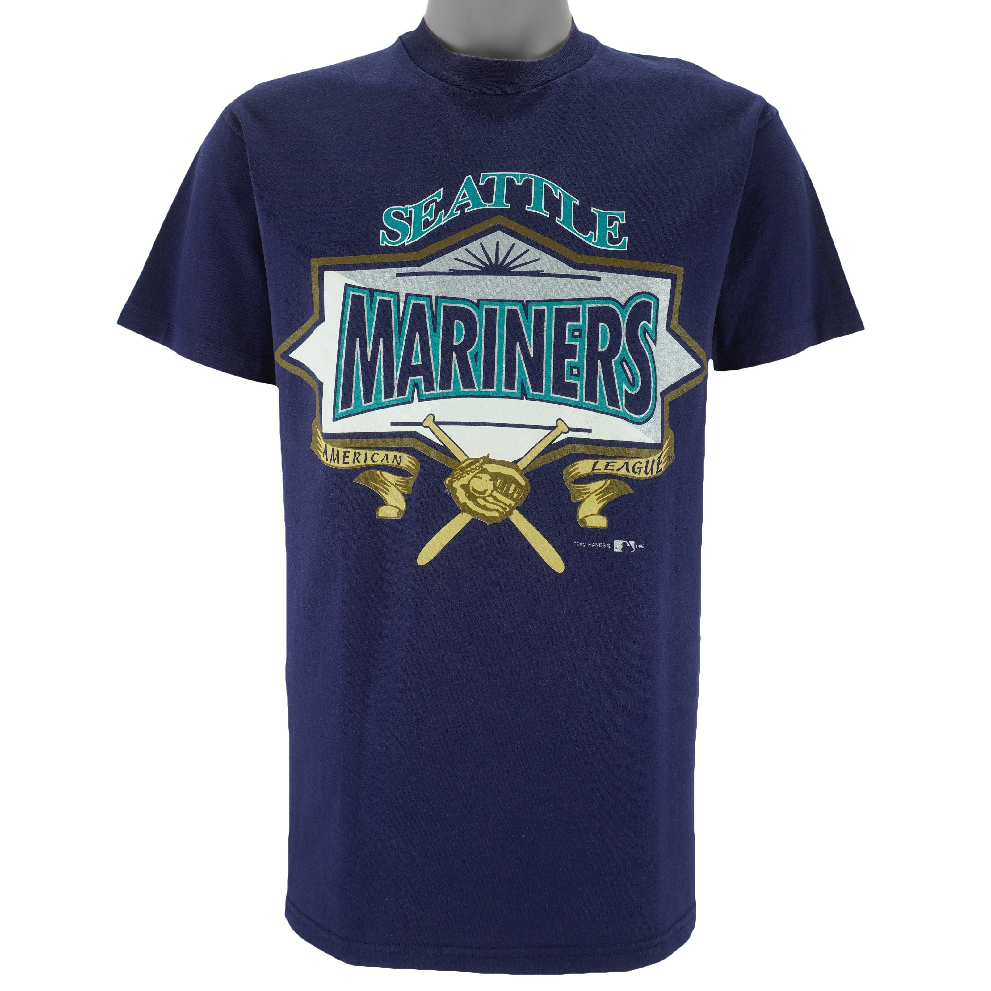 Hanes MLB - Seattle Mariners Baseball T-Shirt 1995 Size US M / EU 48-50 / 2 - 1 Thumbnail
