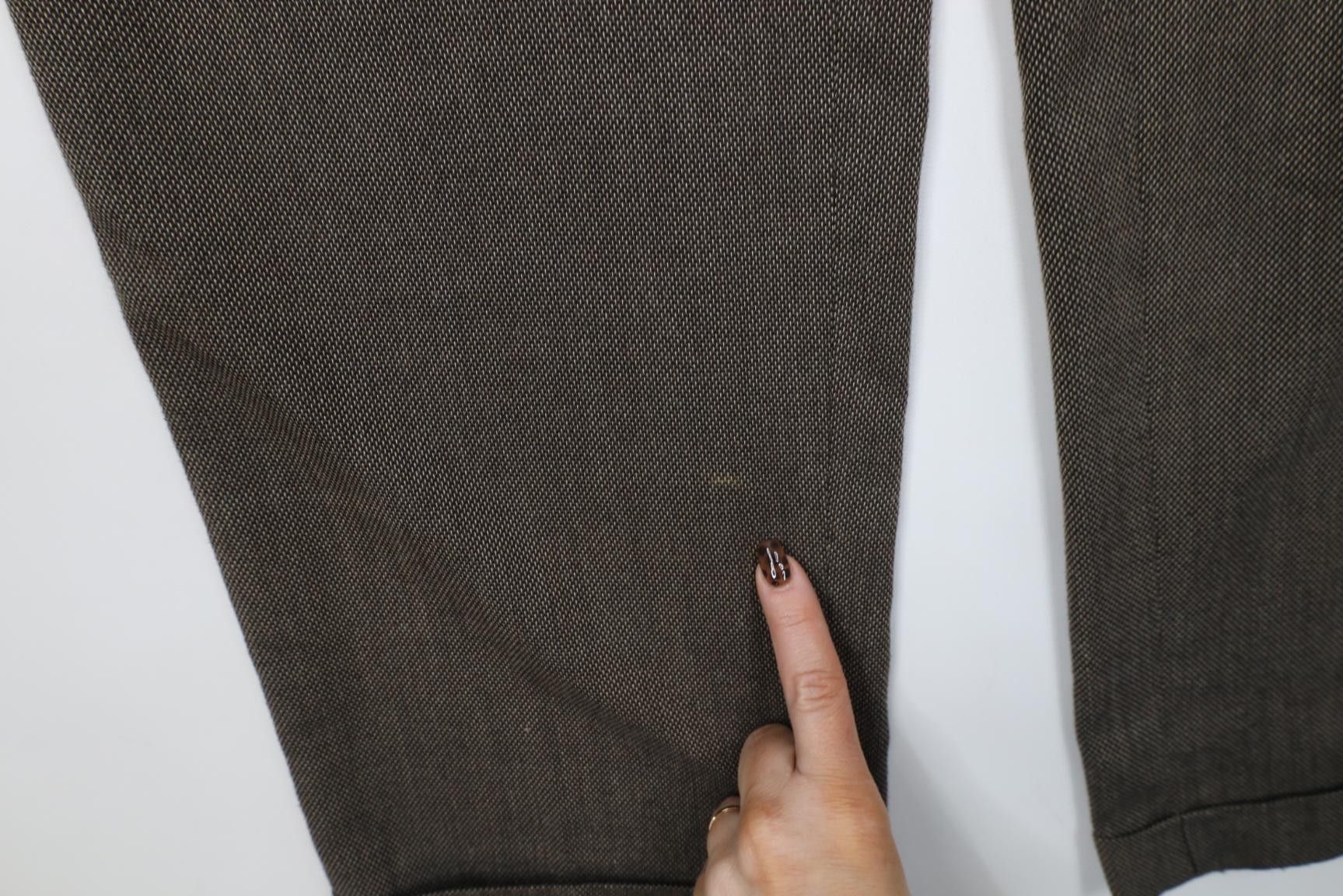 Vintage Vintage 90s Streetwear Gabardine Knit Wide Leg Chino Pants Size US 34 / EU 50 - 5 Thumbnail