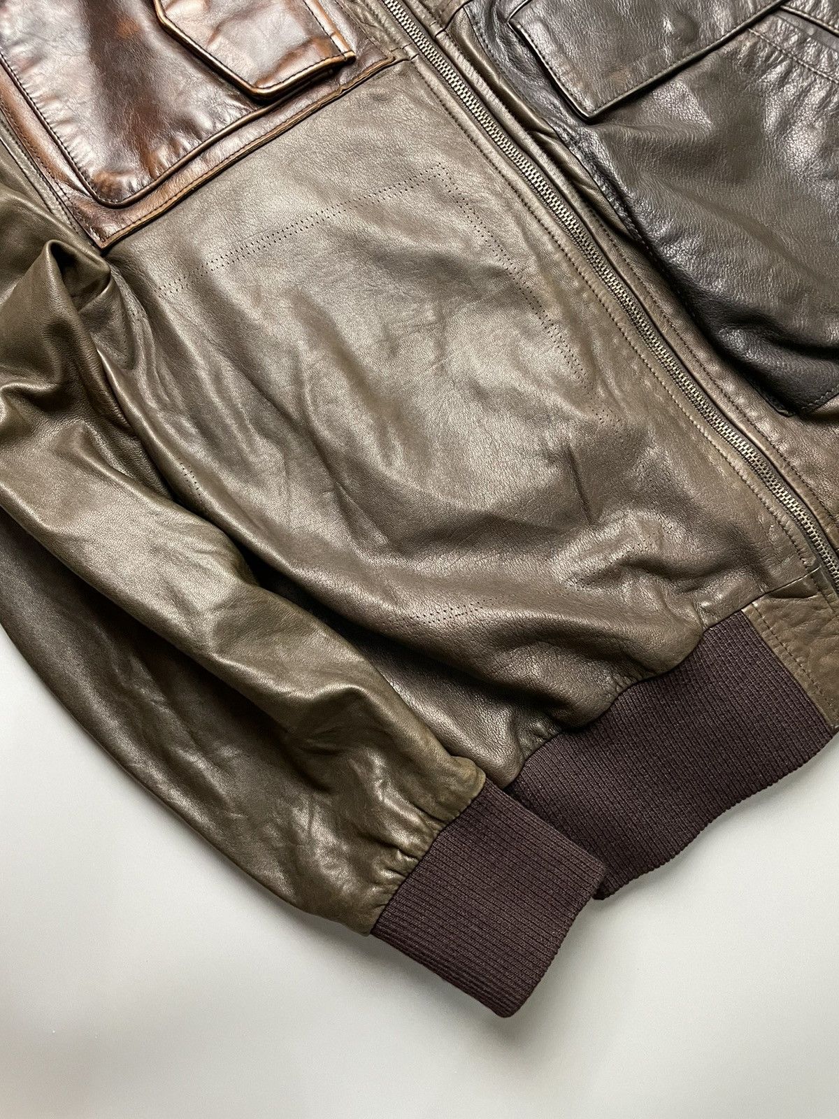 Maison Margiela Maison Margiela AW13 line 10 Patch Leather jacket Size US M / EU 48-50 / 2 - 3 Thumbnail