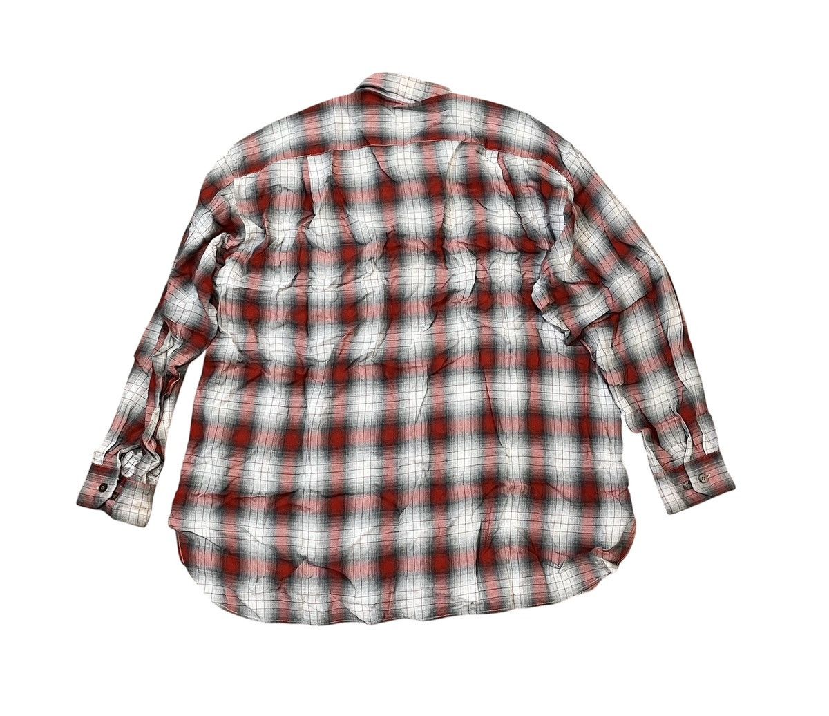 Issey Miyake Issey miyake cotton label flowy plaid button up shirt Size US XL / EU 56 / 4 - 5 Thumbnail