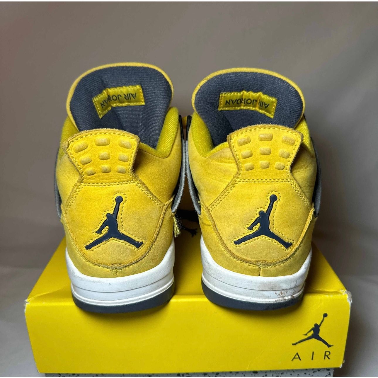 Jordan Brand × Nike Size 7 Nike Air Jordan 4 Retro PS Lightning 2021 Men's Shoes Size US 7 / EU 40 - 5 Thumbnail