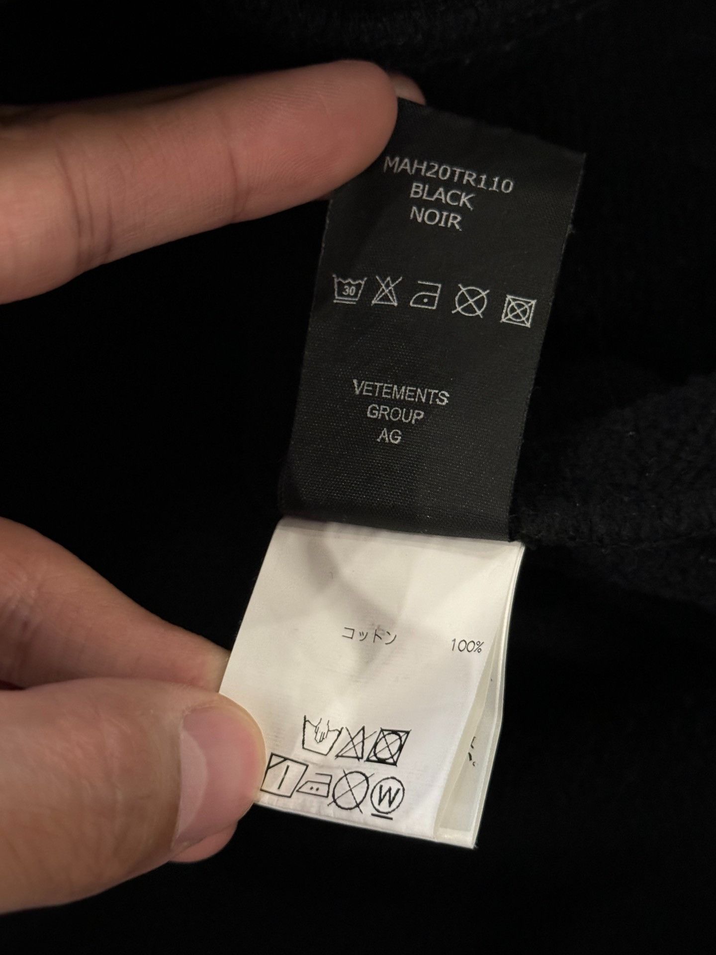 Vetements Vetements Hog Cholera Mask Hoodie 2501-Nextarrow Size US M / EU 48-50 / 2 - 7 Thumbnail