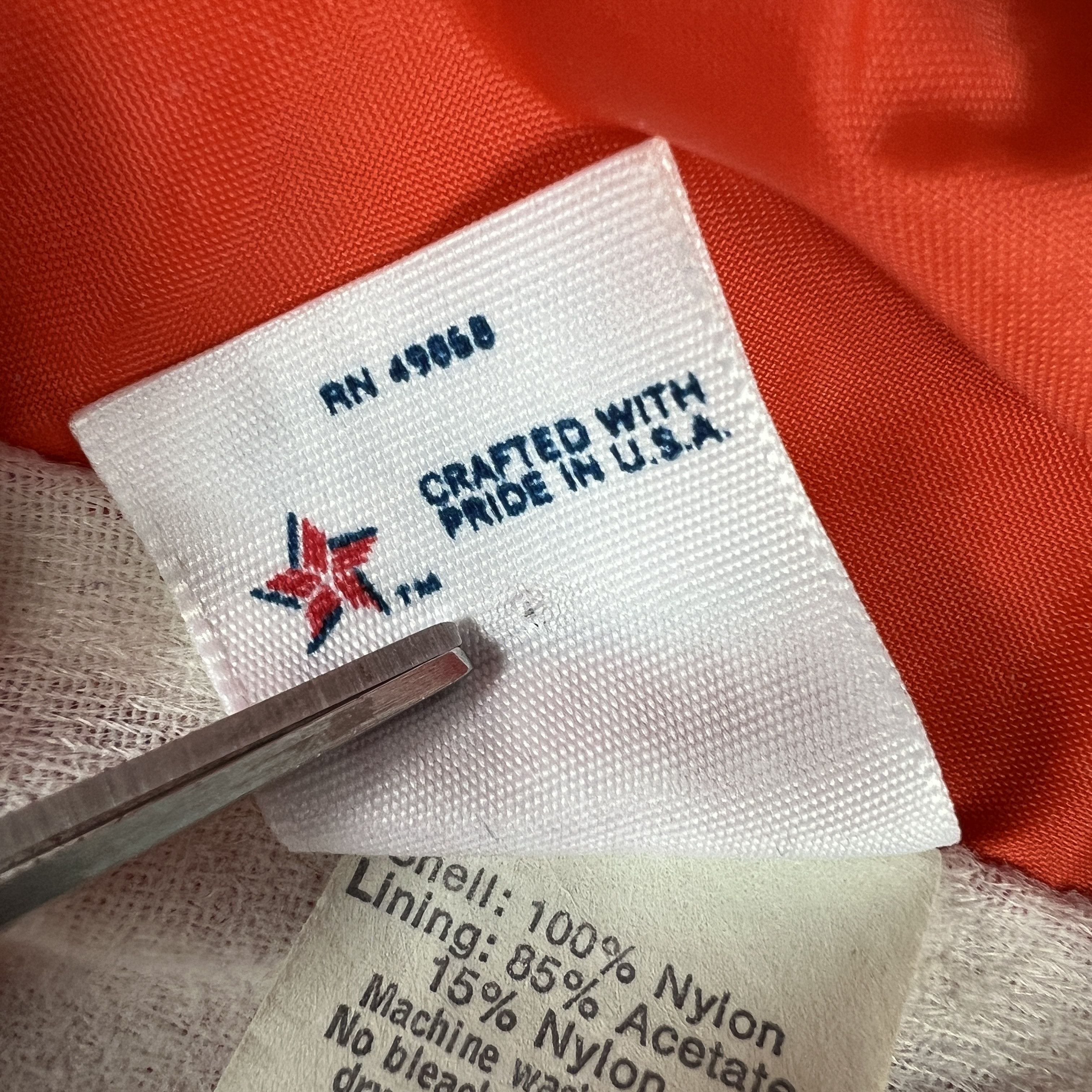 VTG Tennessee Volunteers Jacket Snap Button Windbreaker