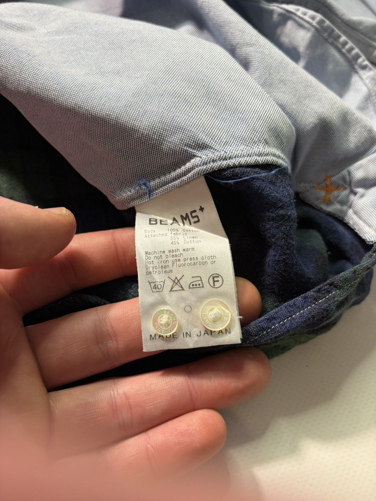 Beams Japan Beams Japan Shirts button up Size US L / EU 52-54 / 3 - 15 Thumbnail