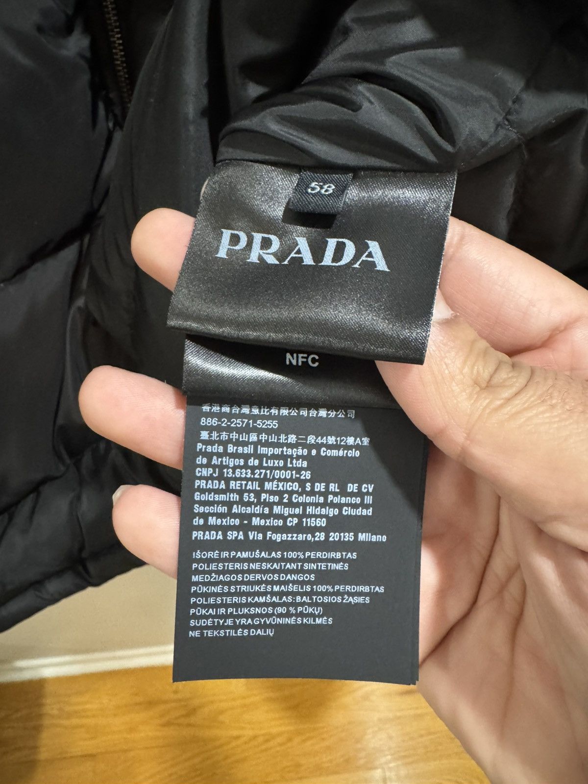 Prada Prada FW 22’ Down-fill Puffer Jacket Size US XL / EU 56 / 4 - 4 Thumbnail