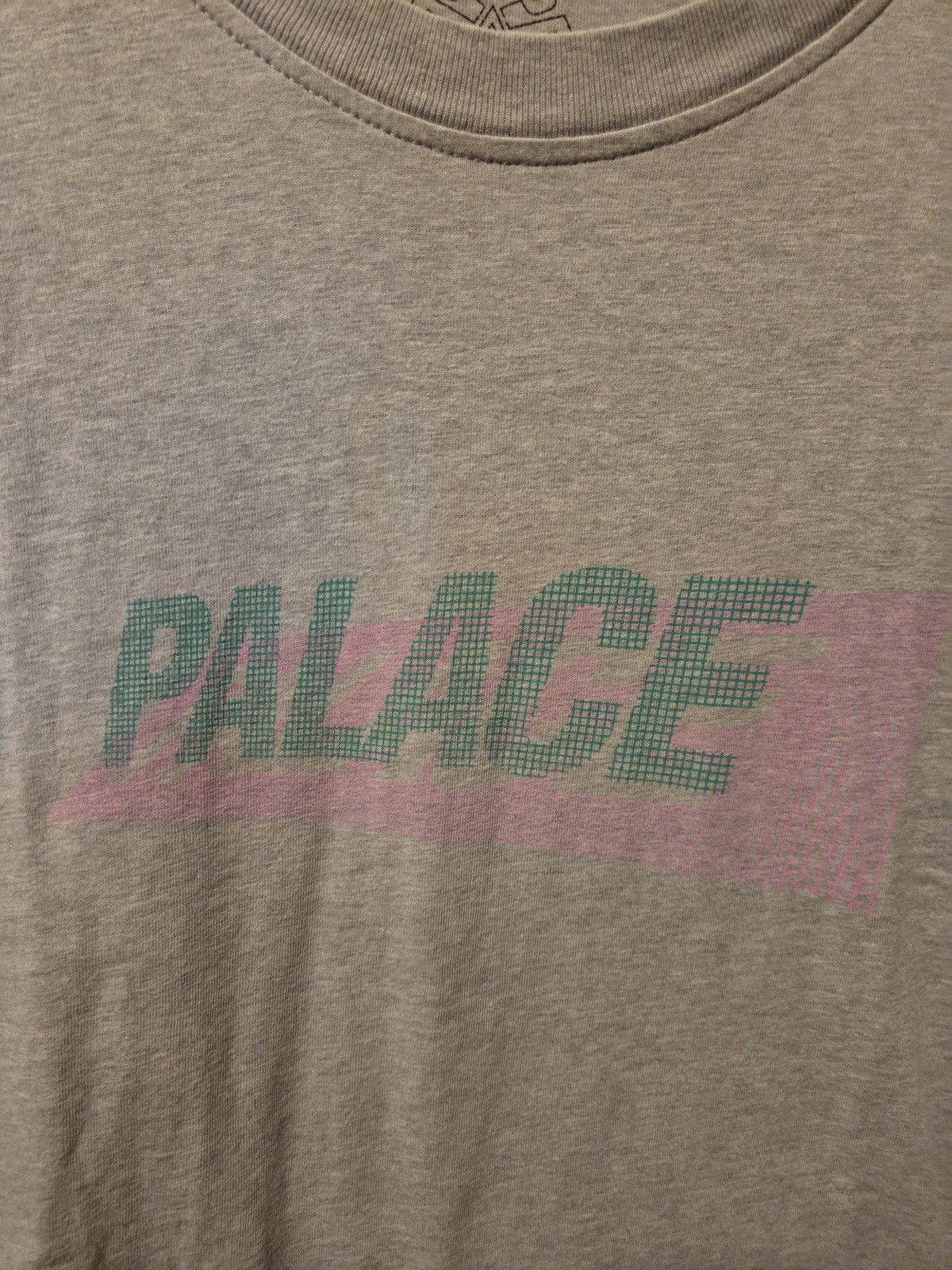 Palace Palace Logo Long Sleeve Tee Grey Size M Size US M / EU 48-50 / 2 - 3 Thumbnail