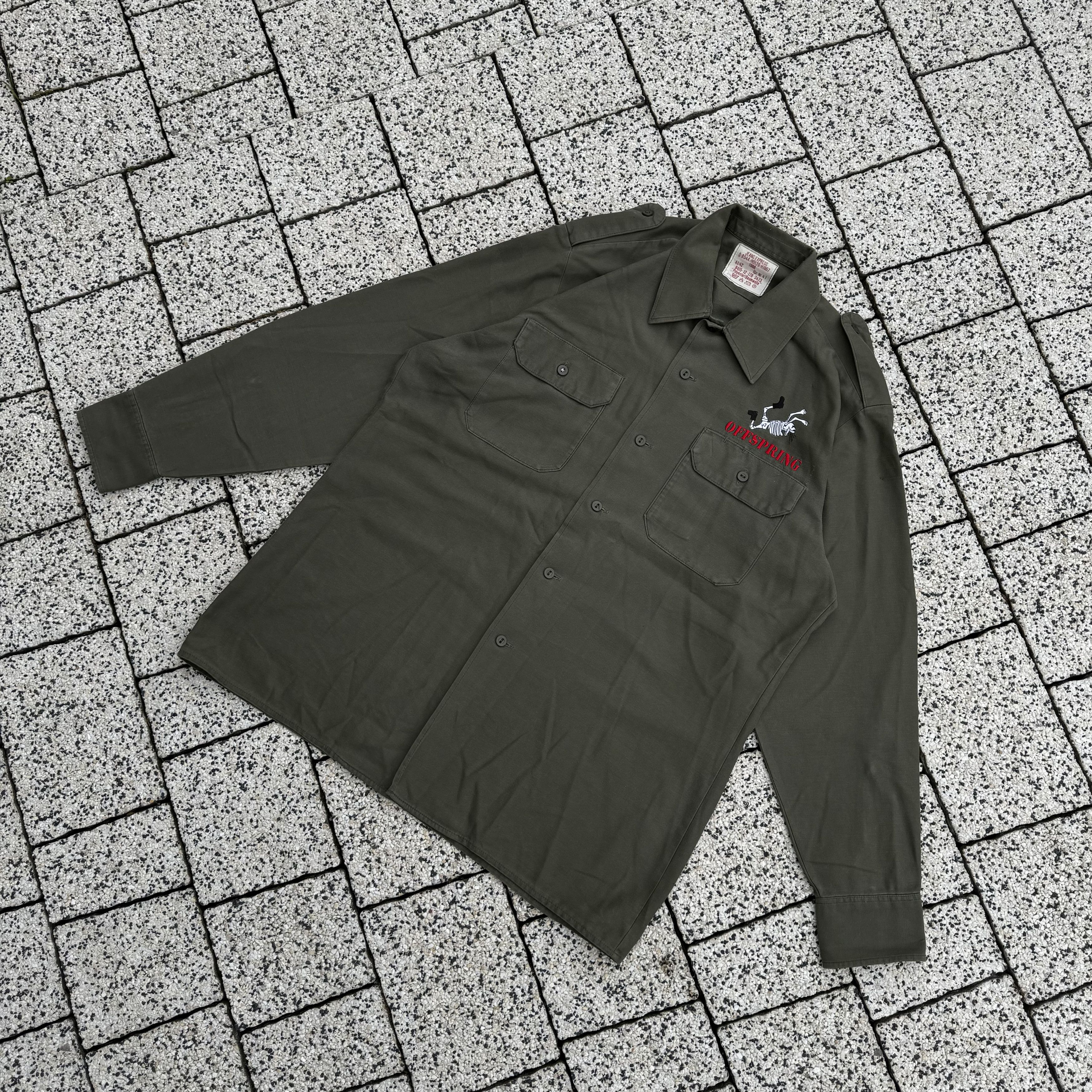Band Tees × Vintage OFFSPRING SMASH 1994 RARE BAND SHIRT BUTTON UP Size US XL / EU 56 / 4 - 2 Thumbnail