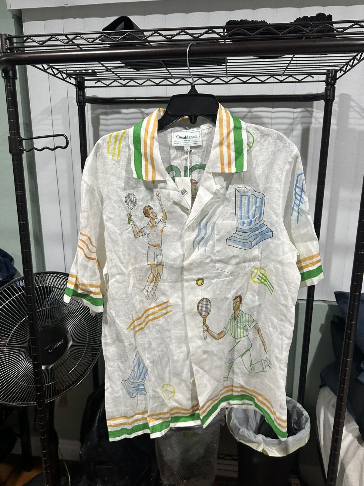 Casablanca Casablanca button up short sleeve shirt Size US M / EU 48-50 / 2 - 2 Thumbnail