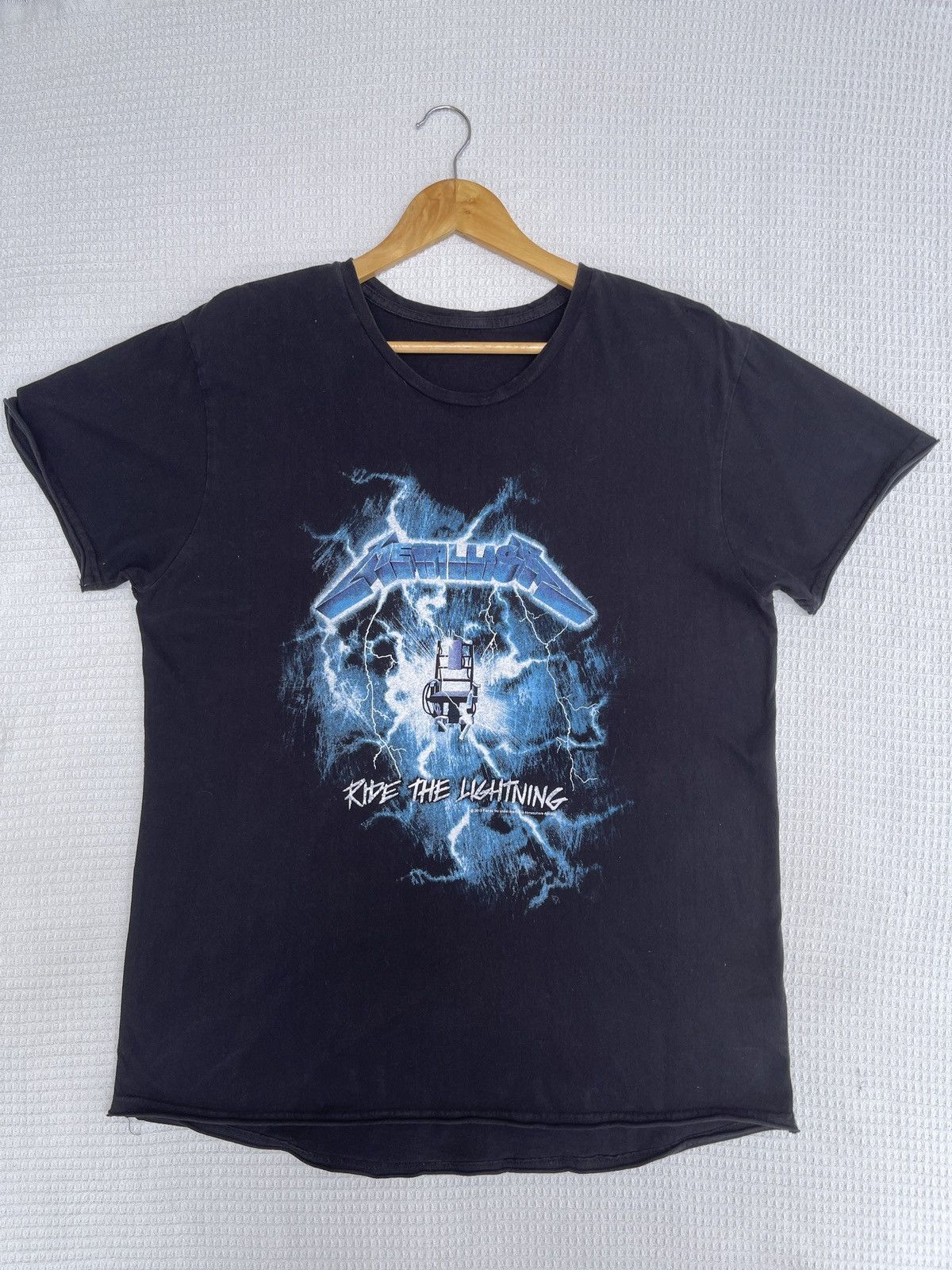 Band Tees Last Drop🔥Vtg y2k Metallica Ride The Lightning Rock Band Tee Size US L / EU 52-54 / 3 - 10 Thumbnail