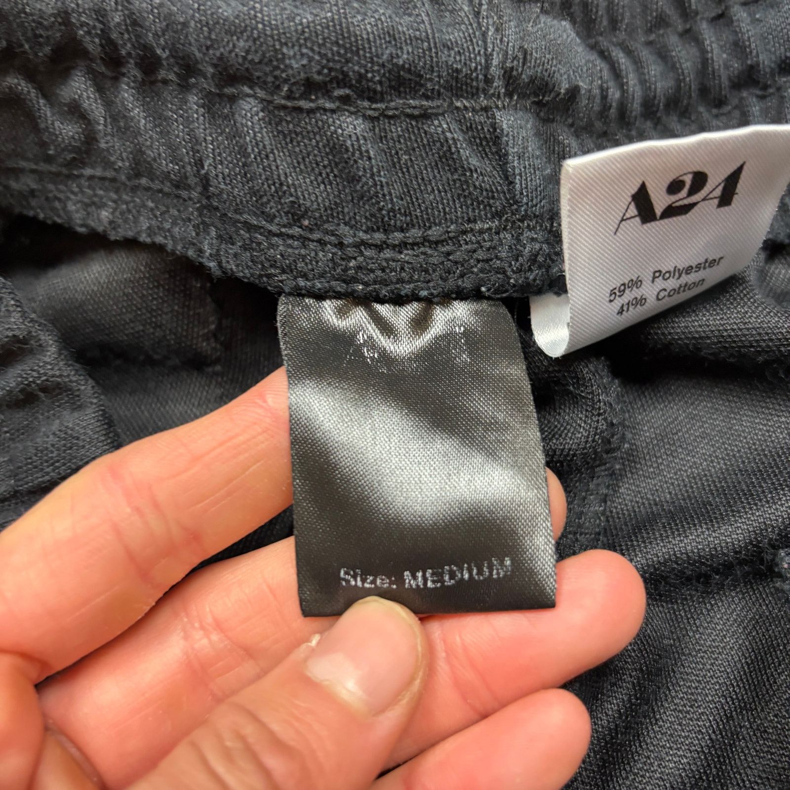 A24 A24 Studios Films LLC Embroidered Joggers Sweatpants Men's M Size US 29 - 7 Thumbnail