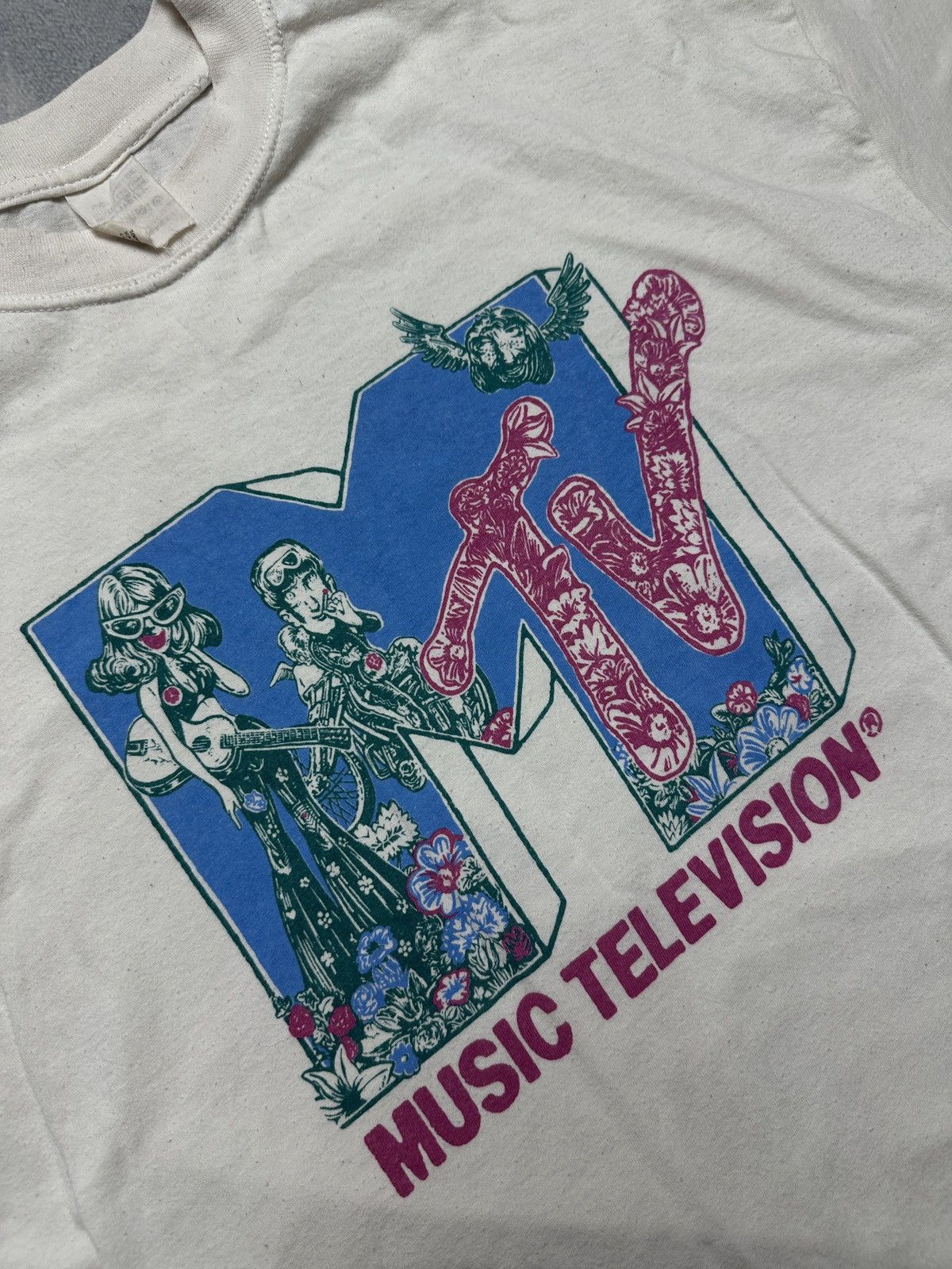 Mtv Vintage MTV Limited Edition Art Design Music Television 90’s Size US L / EU 52-54 / 3 - 9 Thumbnail