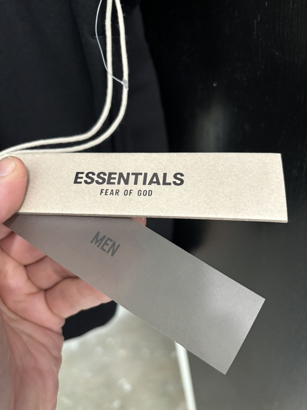 Essentials × FOG × Fear of God FOG Jet Black Hoodie Size US M / EU 48-50 / 2 - 5 Thumbnail