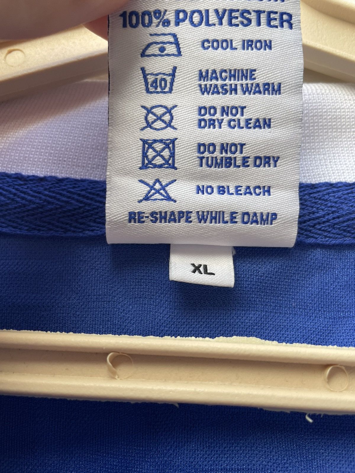 Vintage Glasgow Rangers Score Draw 1996/97 Home Jersey Blokecore Size US XL / EU 56 / 4 - 5 Thumbnail
