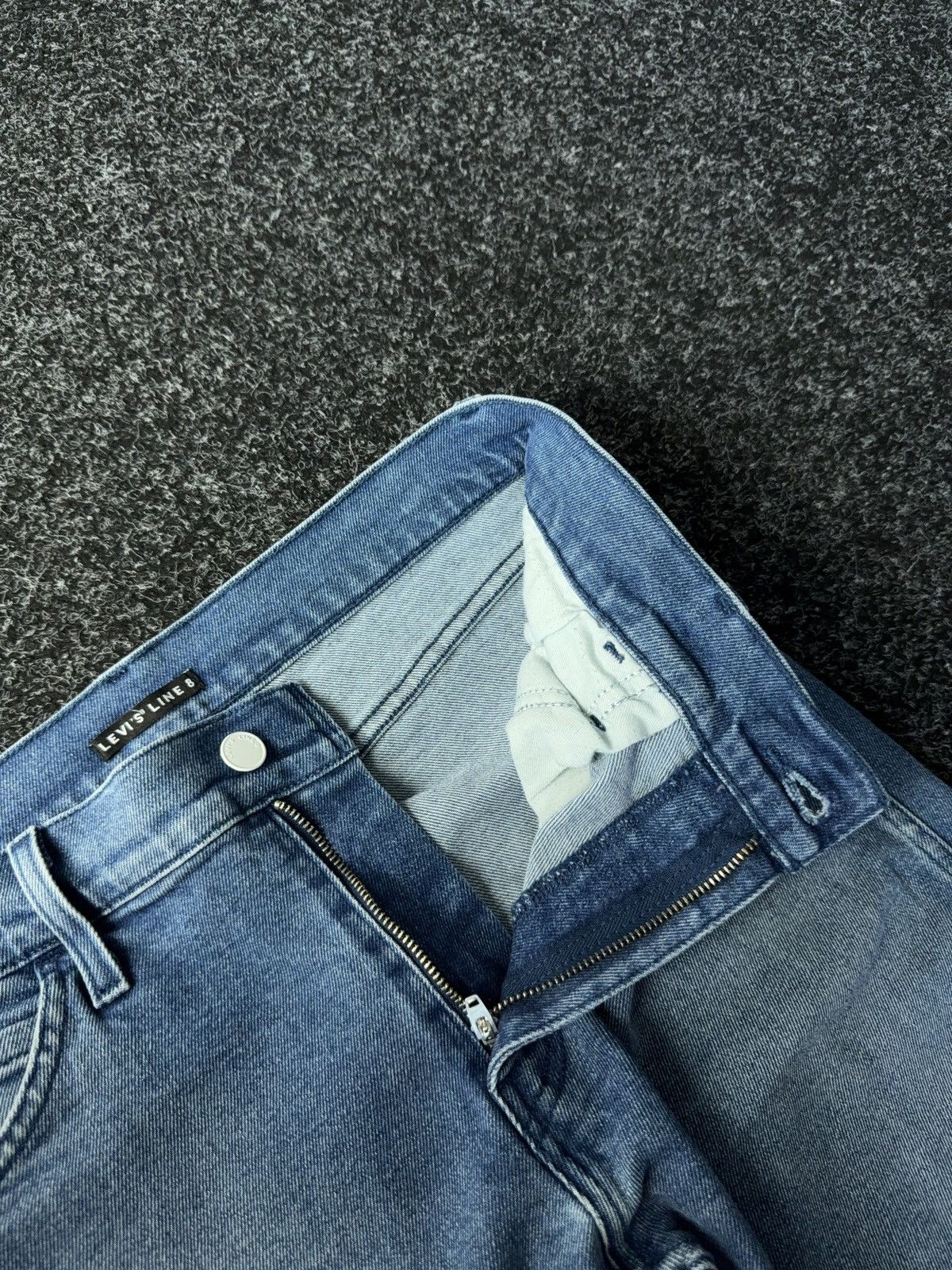 Levi's Vintage 00s style Levi’s Line 8 White tag Denim pants jeans Size US 30 / EU 46 - 9 Thumbnail