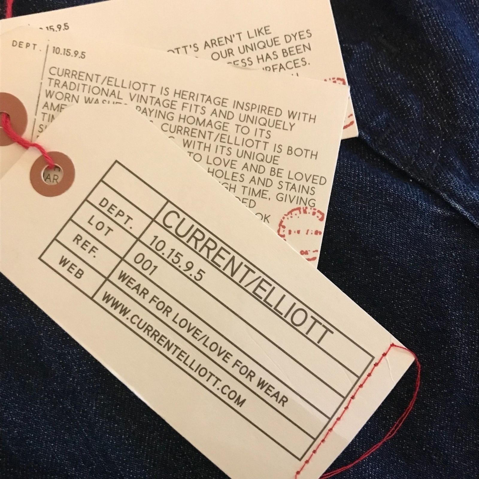 NEW Current/Elliott Mamacita Tapered High Waisted Jeans 27