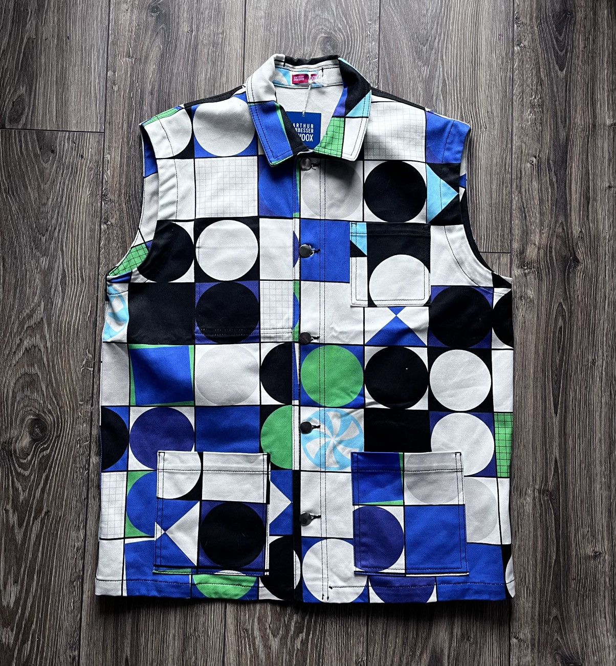 Other Arthur Arbesser geometric pattern vest new with tags size M Size US M / EU 48-50 / 2 - 1 Thumbnail