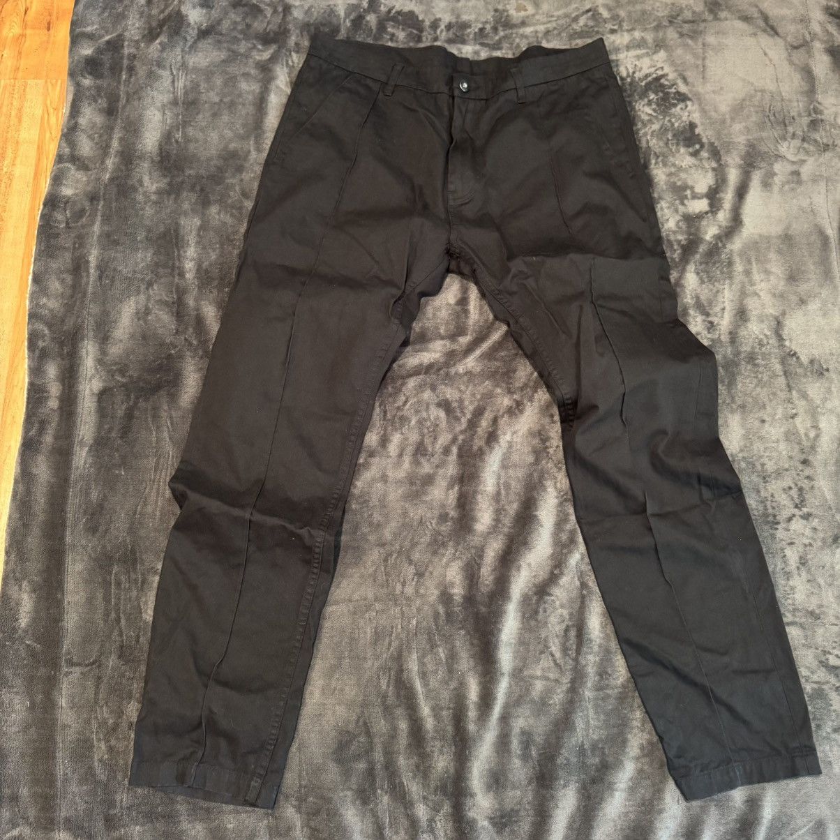 Pleasures Black Pleasures Cotton Pants Logo Pocket Size US 36 / EU 52 - 1 Thumbnail