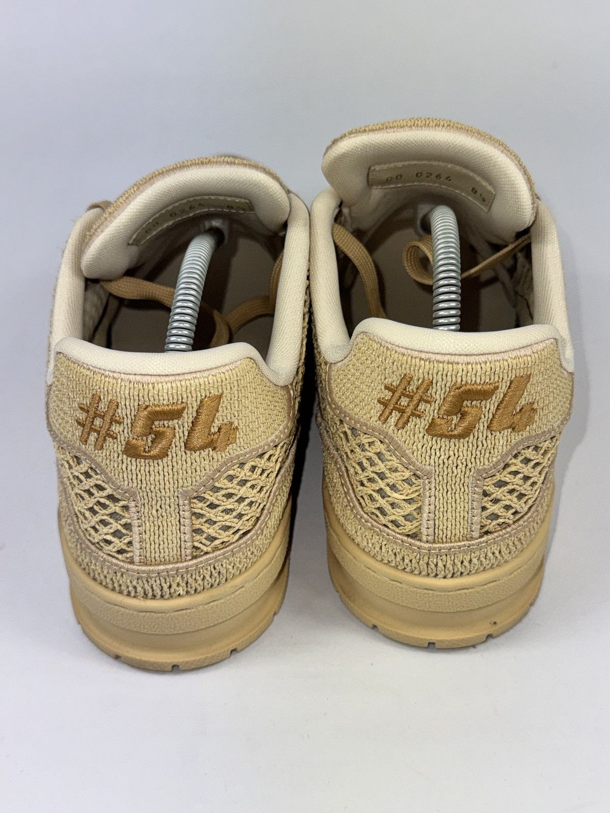 Louis Vuitton RAFFIA LOW TOP SNEAKERS Size US 10.5 / EU 43-44 - 3 Thumbnail