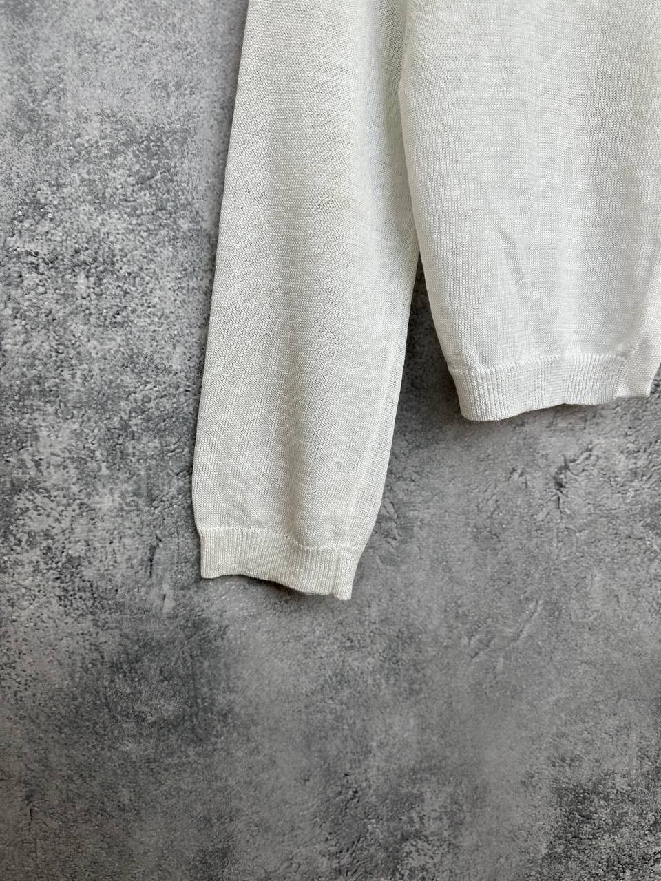 Peserico Peserico PME Linen Cotton Cropped Cardigan Lightweight Size XS / US 0-2 / IT 36-38 - 9 Thumbnail