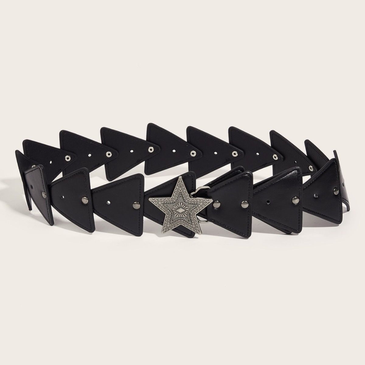 Designer Hip-hop Vintage Belt Riveted Belts Menswear Accessories Size ONE SIZE - 2 Thumbnail