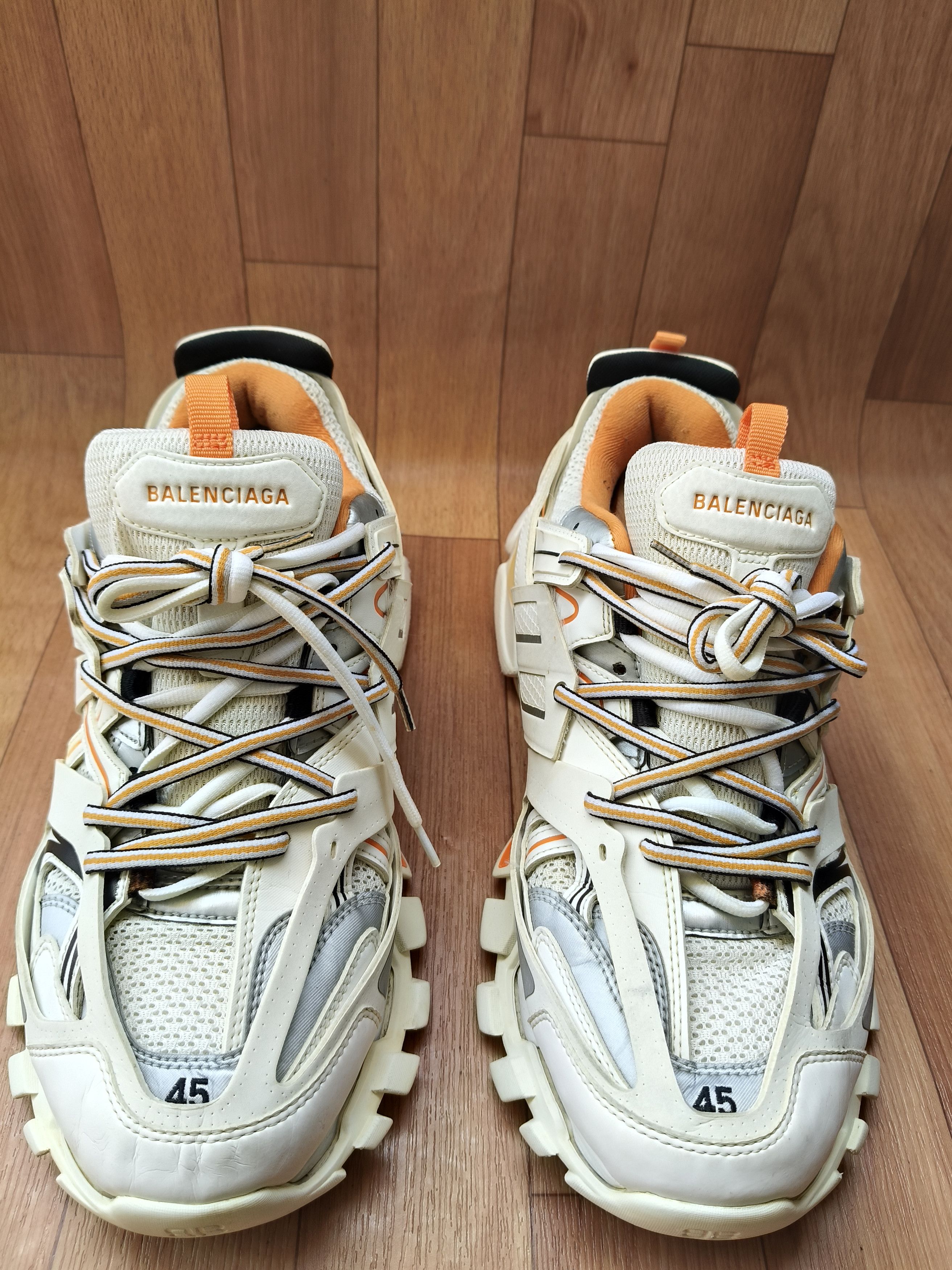 Balenciaga 💥 BALENCIAGA TRACK ORANGE Size US 12.5 / EU 45-46 - 7 Thumbnail