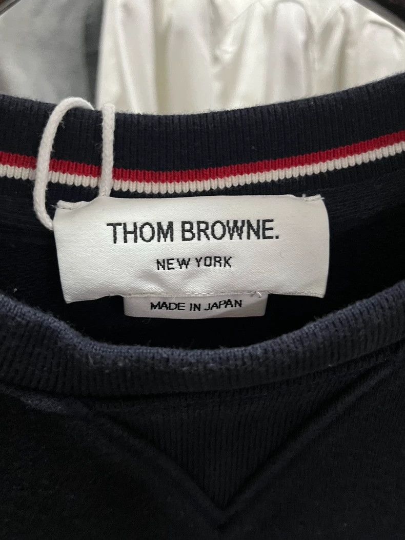 Thom Browne thom browneClassic four-striped blue sweatshirt 2503-Nextar Size US S / EU 44-46 / 1 - 3 Thumbnail