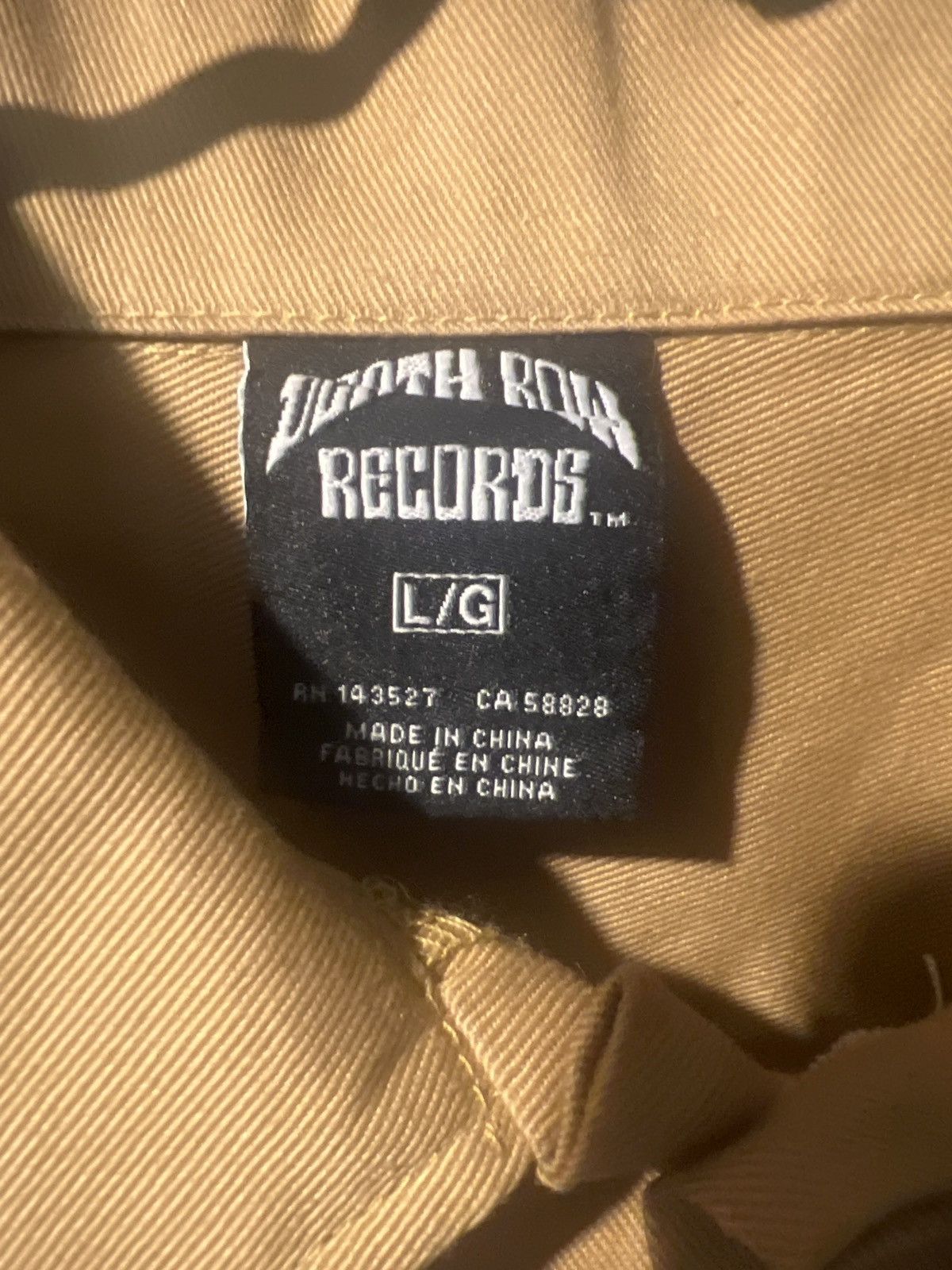 Death Row Records Death Row Records Button Up Size US L / EU 52-54 / 3 - 3 Thumbnail