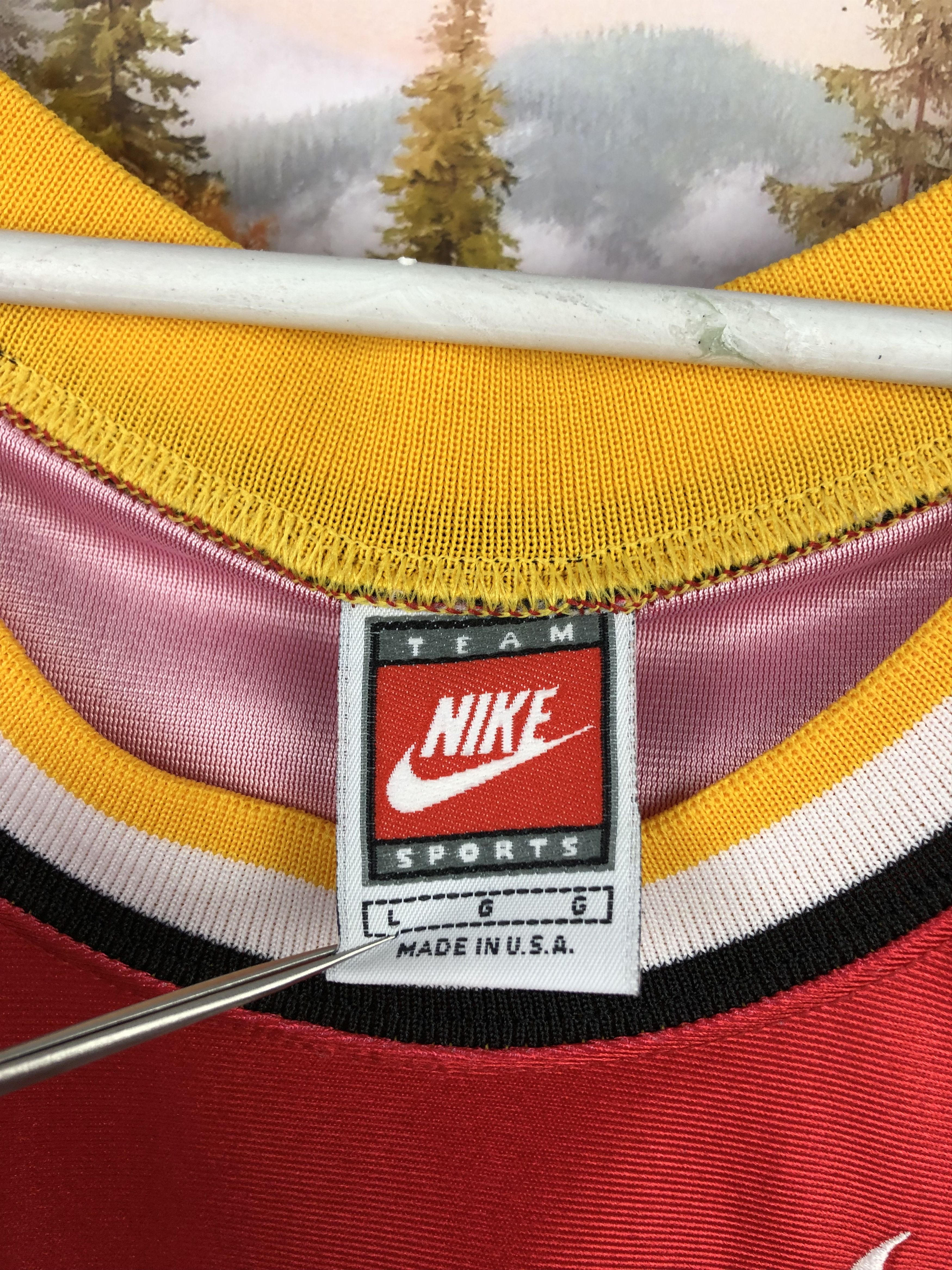 Nike Vintage Nike Maryland Terrapins Keith Booth Jersey Size US L / EU 52-54 / 3 - 8 Thumbnail