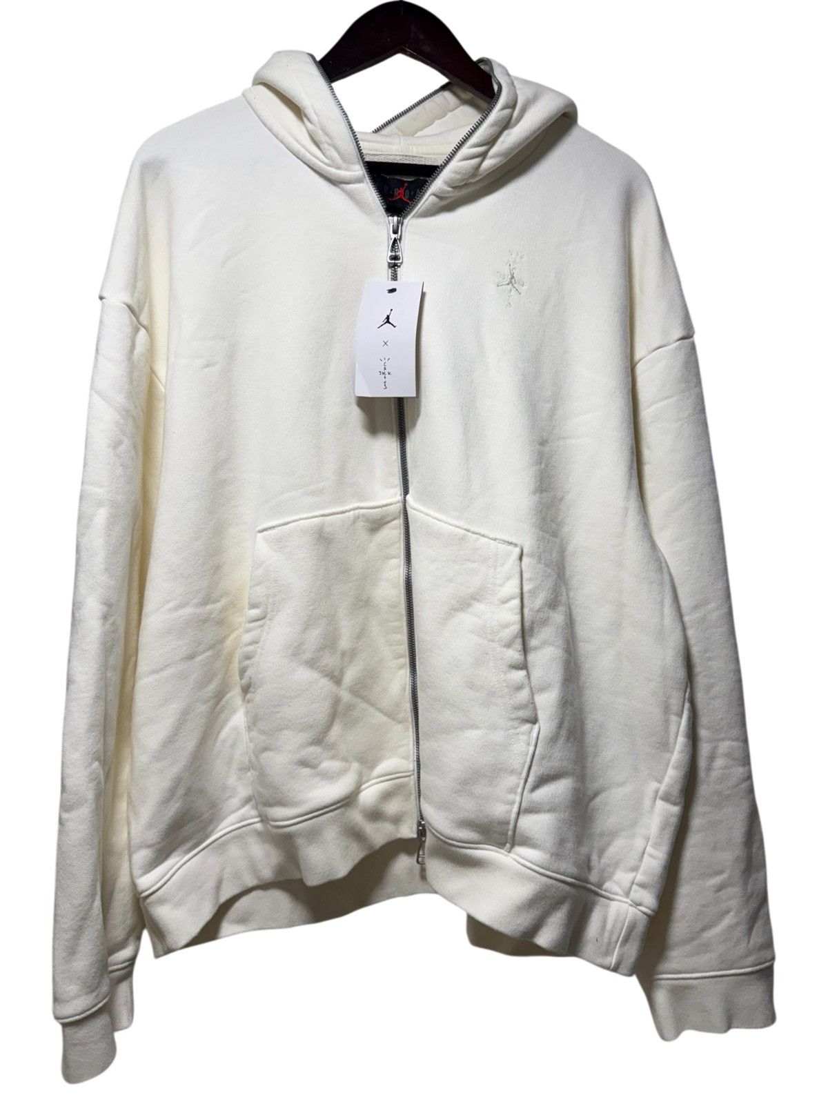Jordan Brand × Travis Scott Nike Air Jordan x Travis Scott Cactus Jack Full Zip Hoodie Size US L / EU 52-54 / 3 - 3 Thumbnail