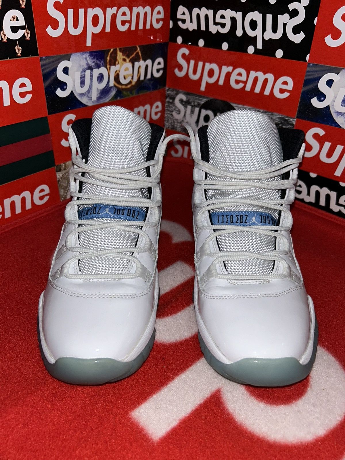 Jordan Brand Jordan 11 Retro Legend Blue (2014) (GS) 378038-117 size 5y Size US 5 / EU 37 - 2 Thumbnail