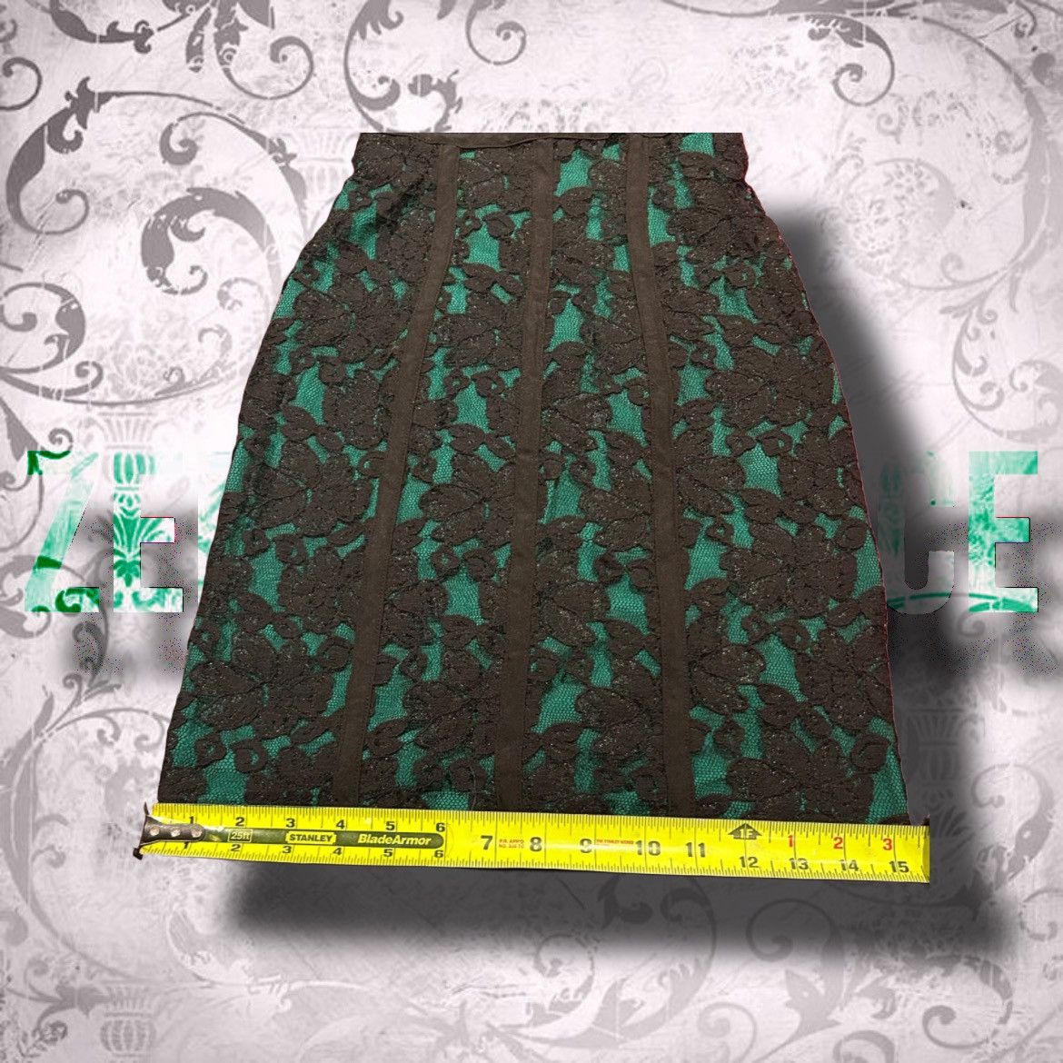 Guess × Vintage Authentic GUESS Vintage Green Dress Size XS / US 0-2 / IT 36-38 - 4 Thumbnail