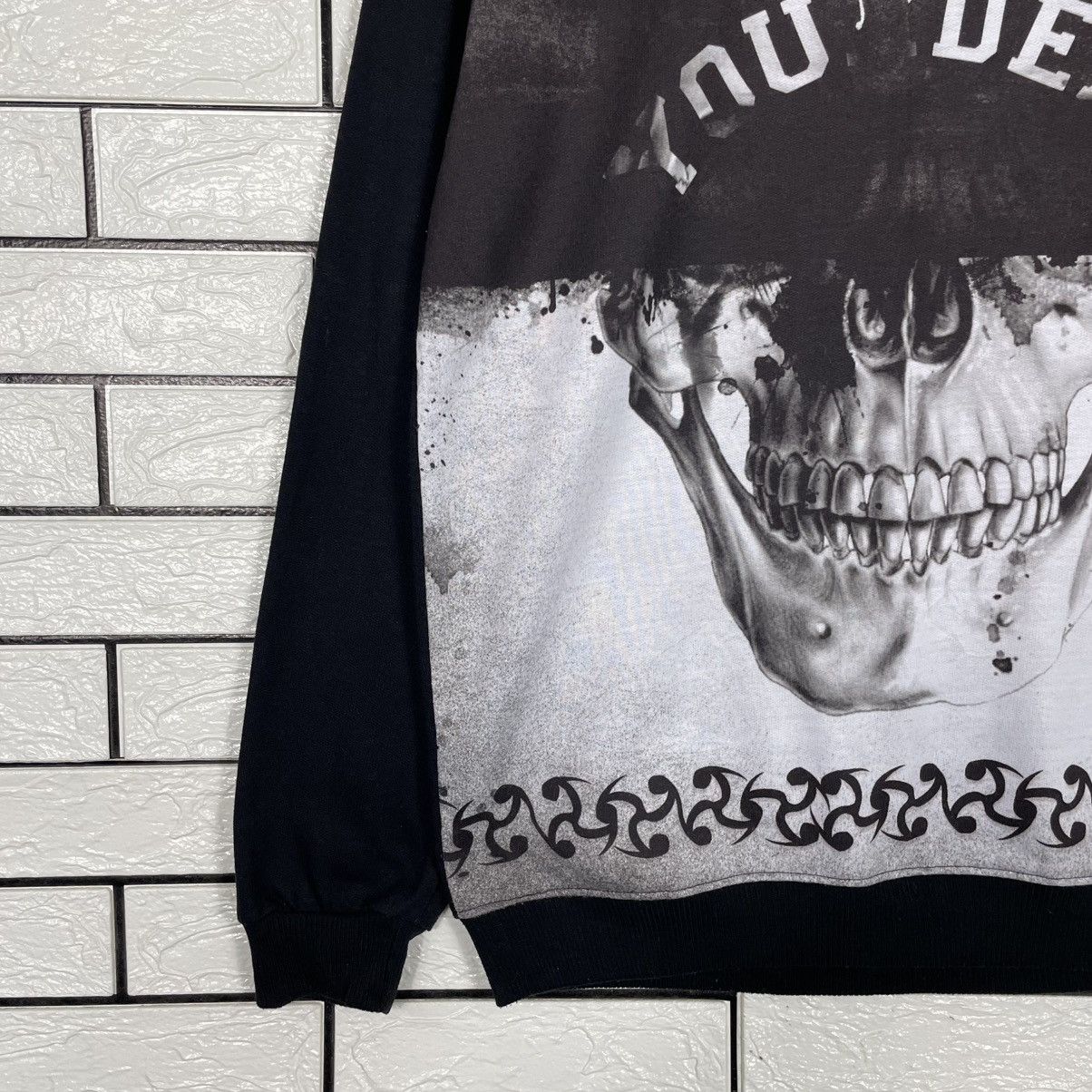 Japanese Brand Mao Mao You're Dead Big Print Sweatshirt Size US M / EU 48-50 / 2 - 3 Thumbnail