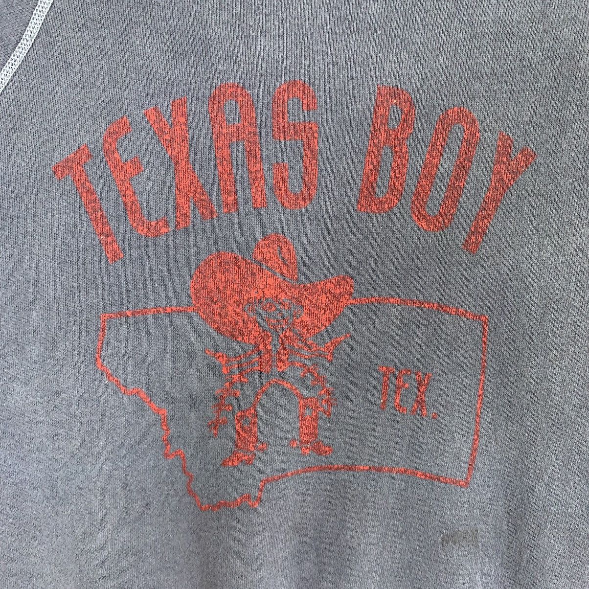 Designer × Japanese Brand × Vintage Vintage Texas Boy Sweatshirt Texas Boy Crewneck Size US L / EU 52-54 / 3 - 5 Thumbnail