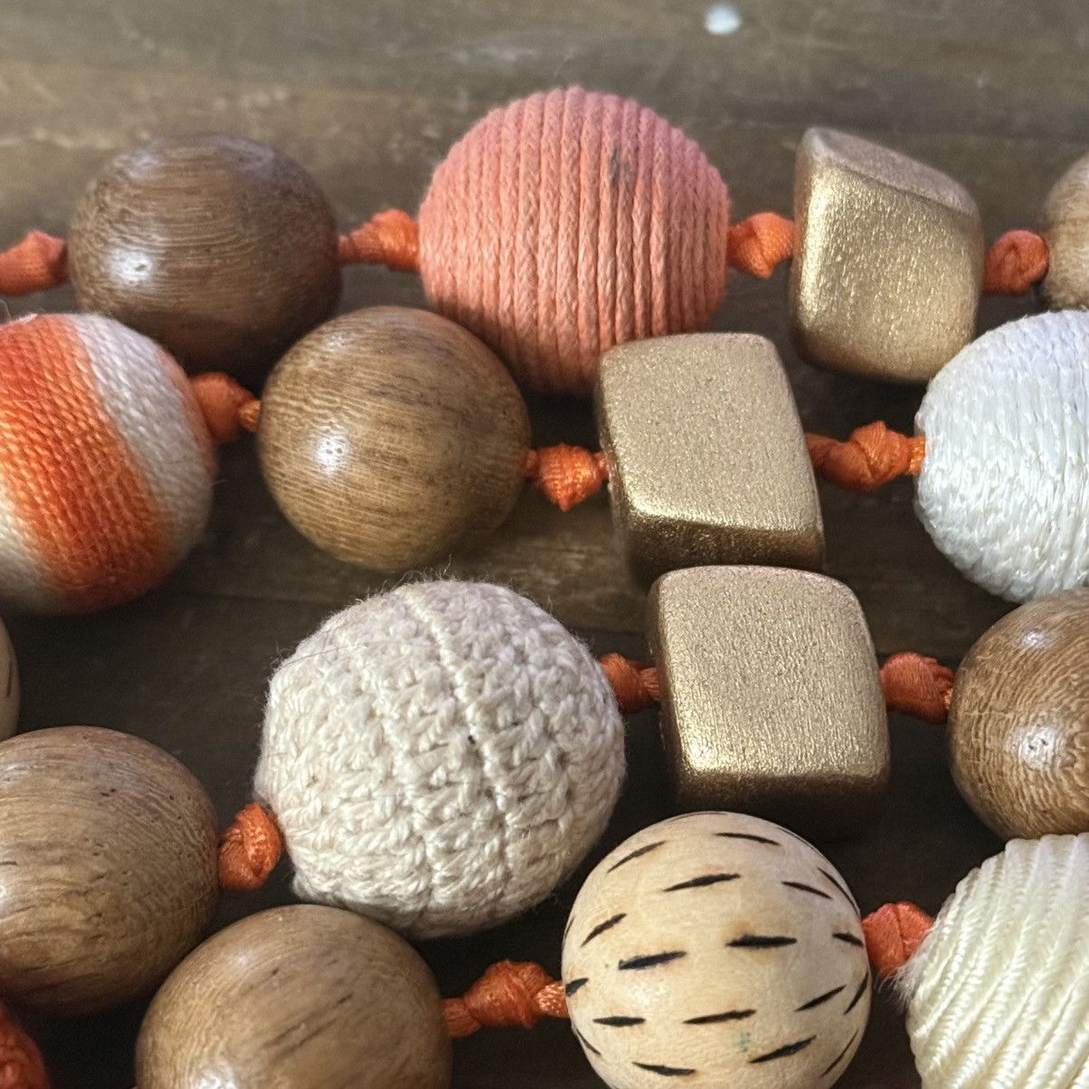 Vintage Vintage chunky assorted bead necklace Size ONE SIZE - 5 Thumbnail