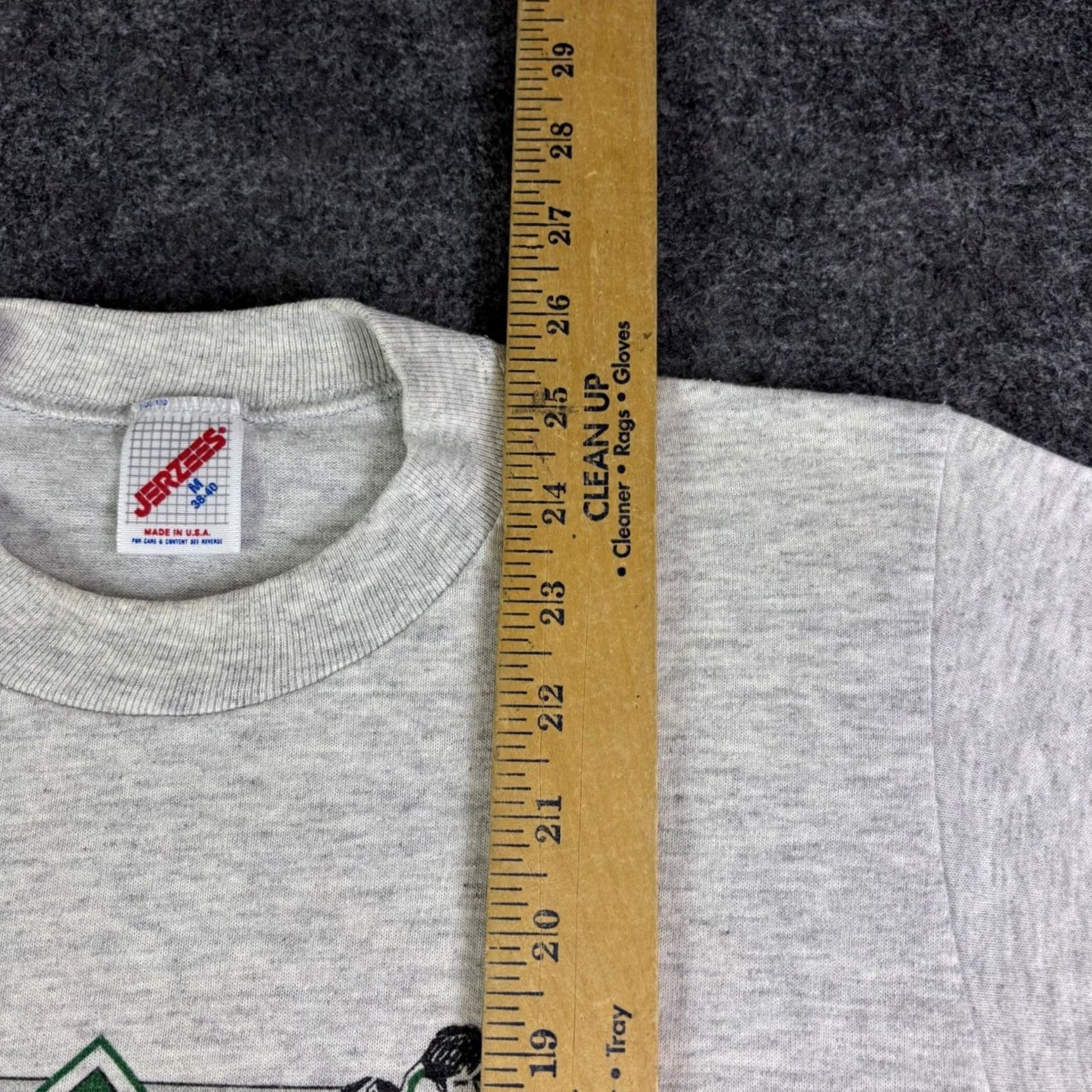 Jerzees VINTAGE 1991 Tulip Race T Shirt Mens Medium Gray Boyertown YMCA Jerzees USA Sportswear Graphic Tee Short Sleeve Size US M / EU 48-50 / 2 - 5 Thumbnail