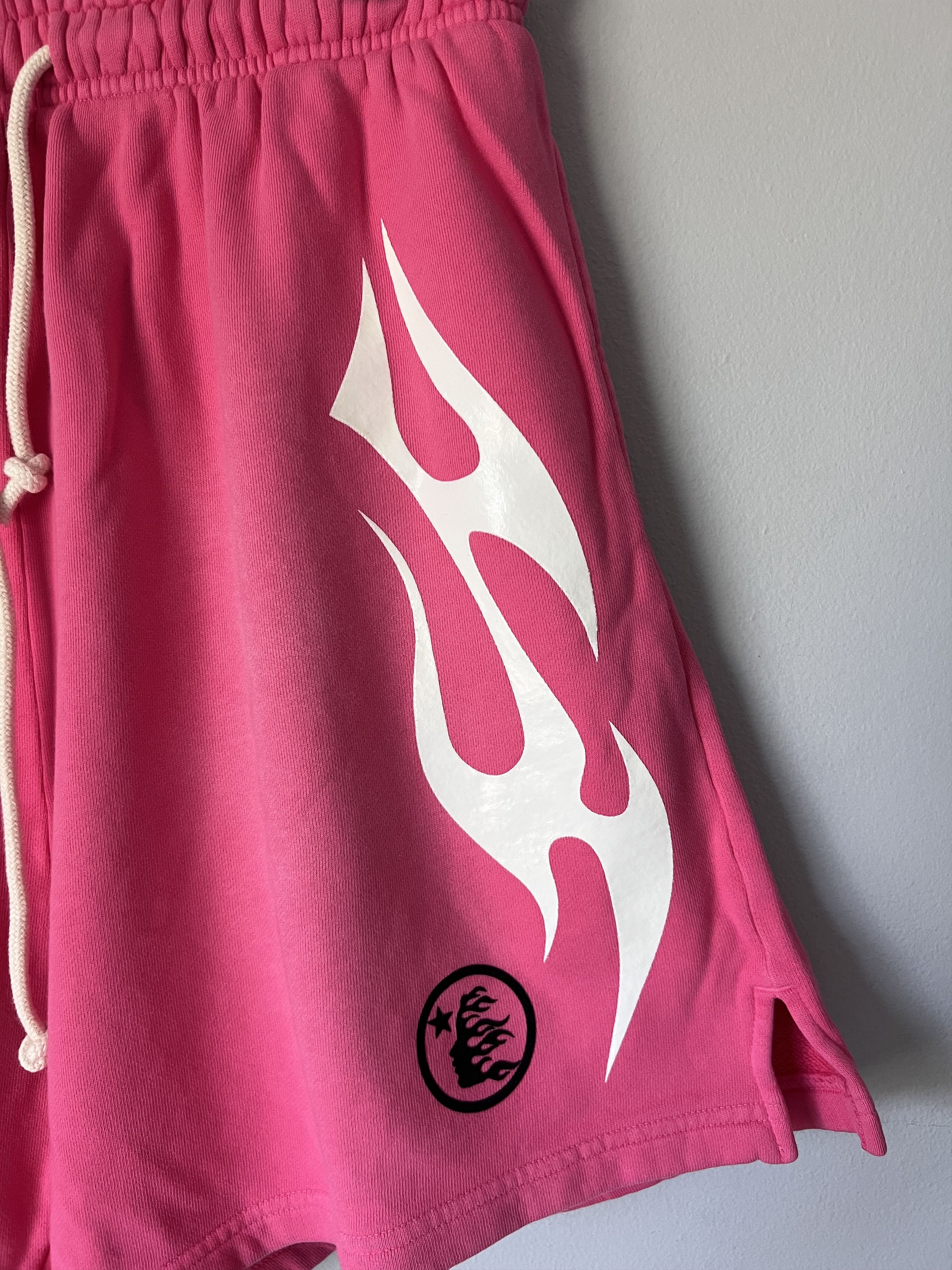 HELLSTAR Hellstar Flame Shorts in Pink Size US 32 / EU 48 - 2 Thumbnail
